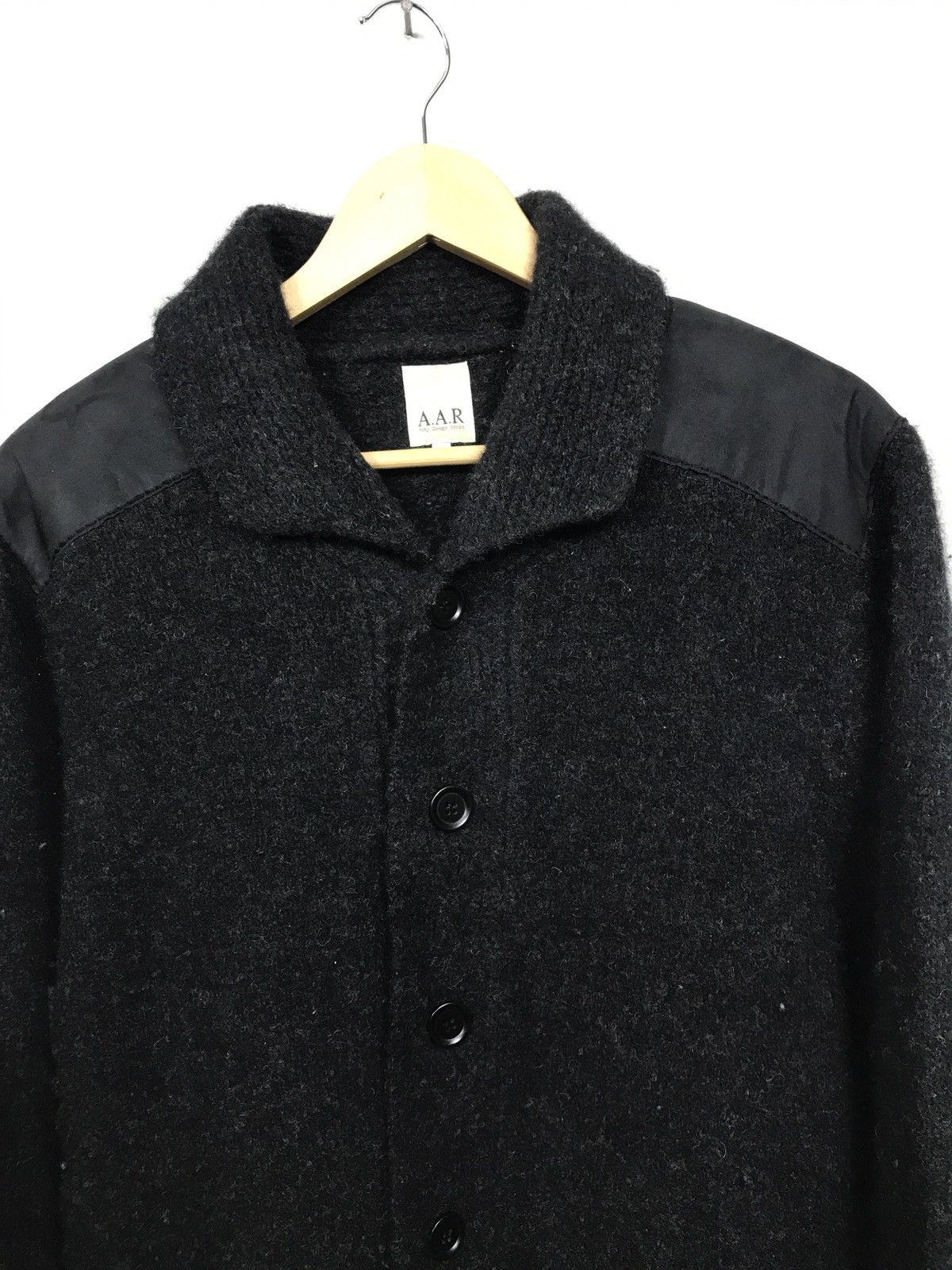 Yohji Yamamoto 🔥 YOHJI YAMAMOTO AAR YOHJI DESIGN STUDIO MOHAIR JACKET Size US L / EU 52-54 / 3 - 9 Thumbnail
