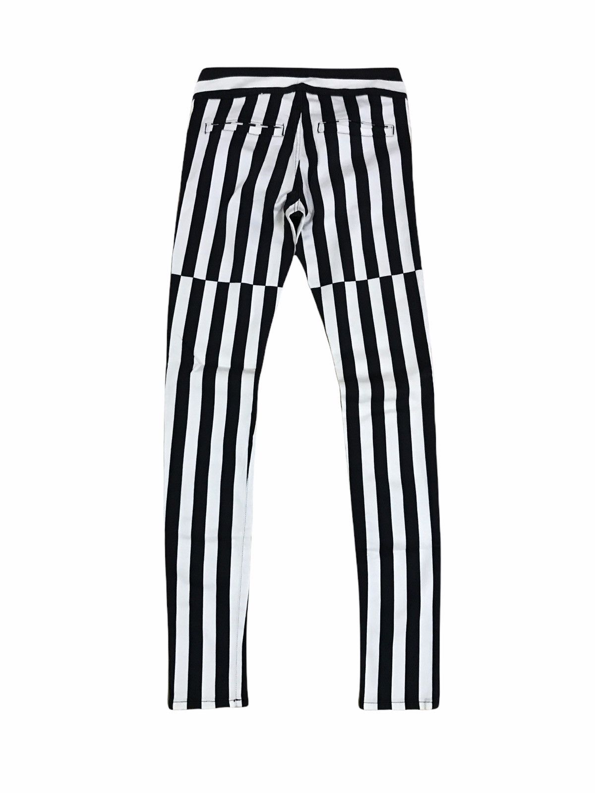 Japanese Brand Japanese Brand Aula Aila Skinny Stripes Prisoners Pants Size US 26 / EU 42 - 2 Thumbnail