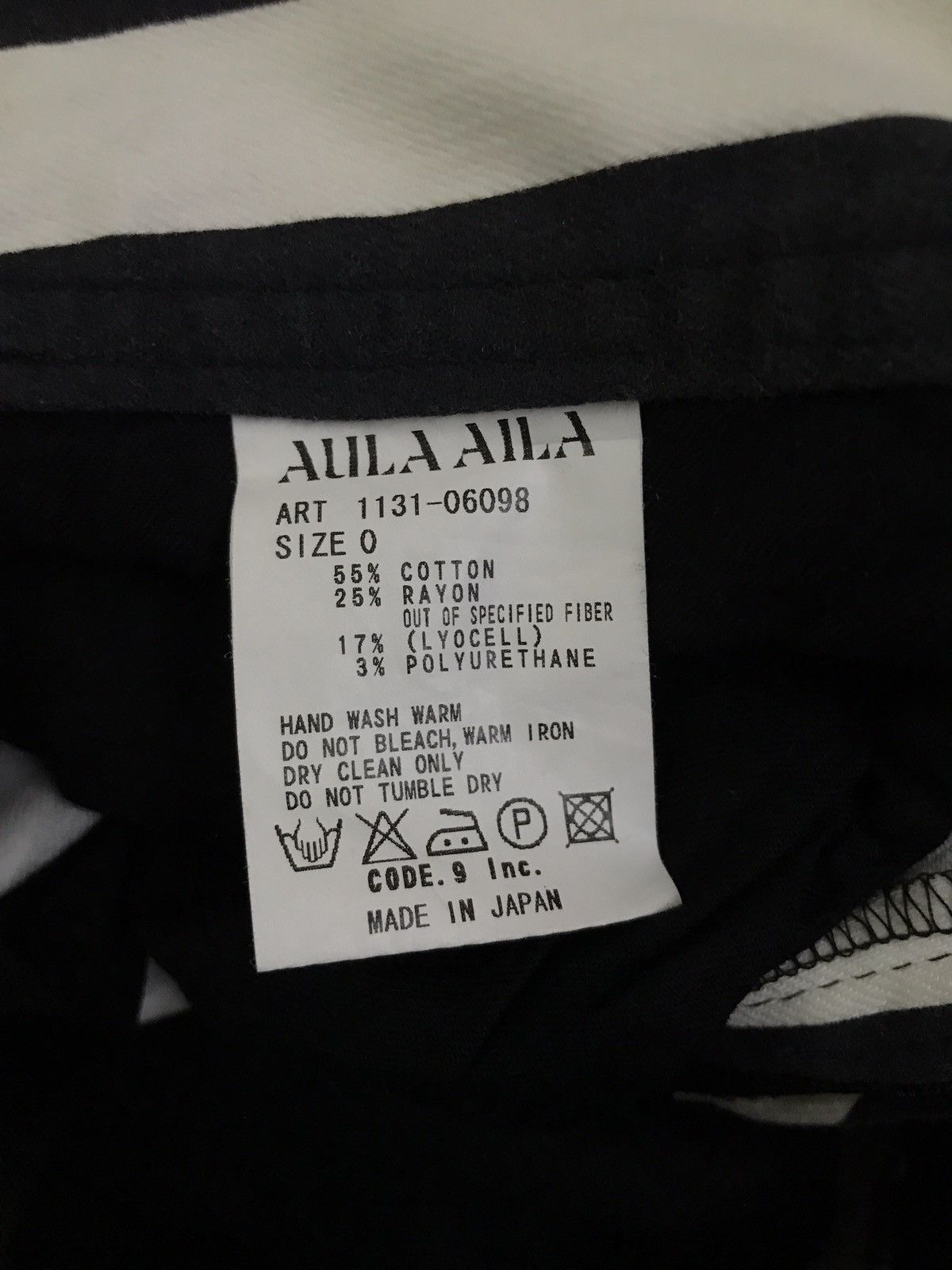 Japanese Brand Japanese Brand Aula Aila Skinny Stripes Prisoners Pants Size US 26 / EU 42 - 6 Thumbnail