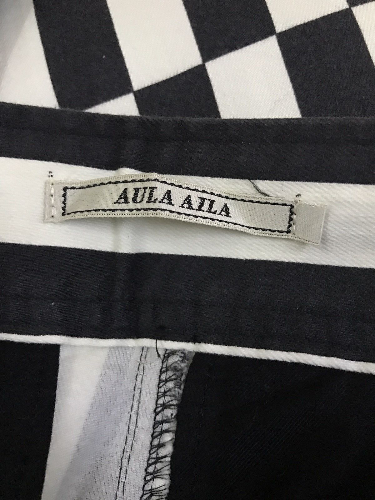 Japanese Brand Japanese Brand Aula Aila Skinny Stripes Prisoners Pants Size US 26 / EU 42 - 5 Thumbnail