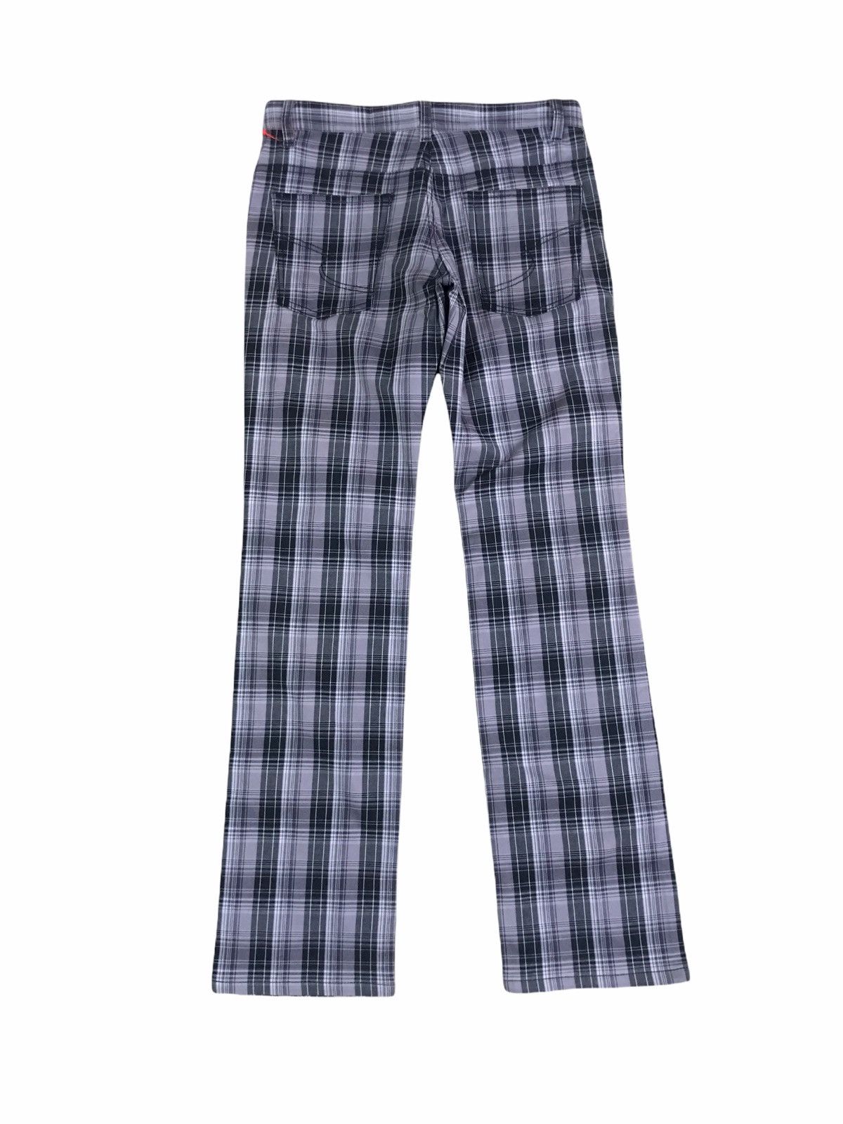 Japanese Brand × Seditionaries Semantic Design Checkered Plaid Seditionaries Zipper Pants Size US 28 / EU 44 - 3 Thumbnail