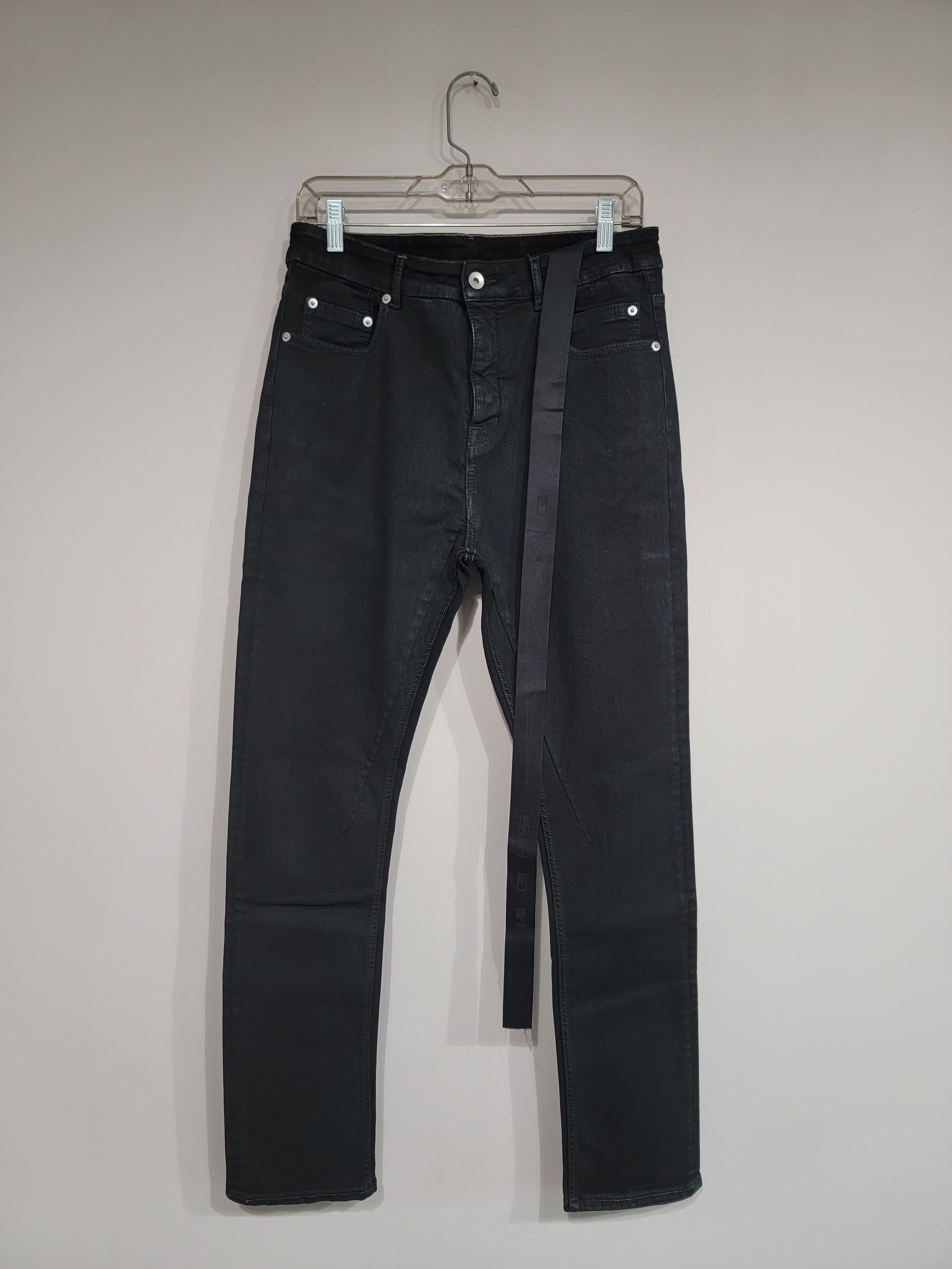 Rick Owens SBB Detroit Jeans Black | Grailed