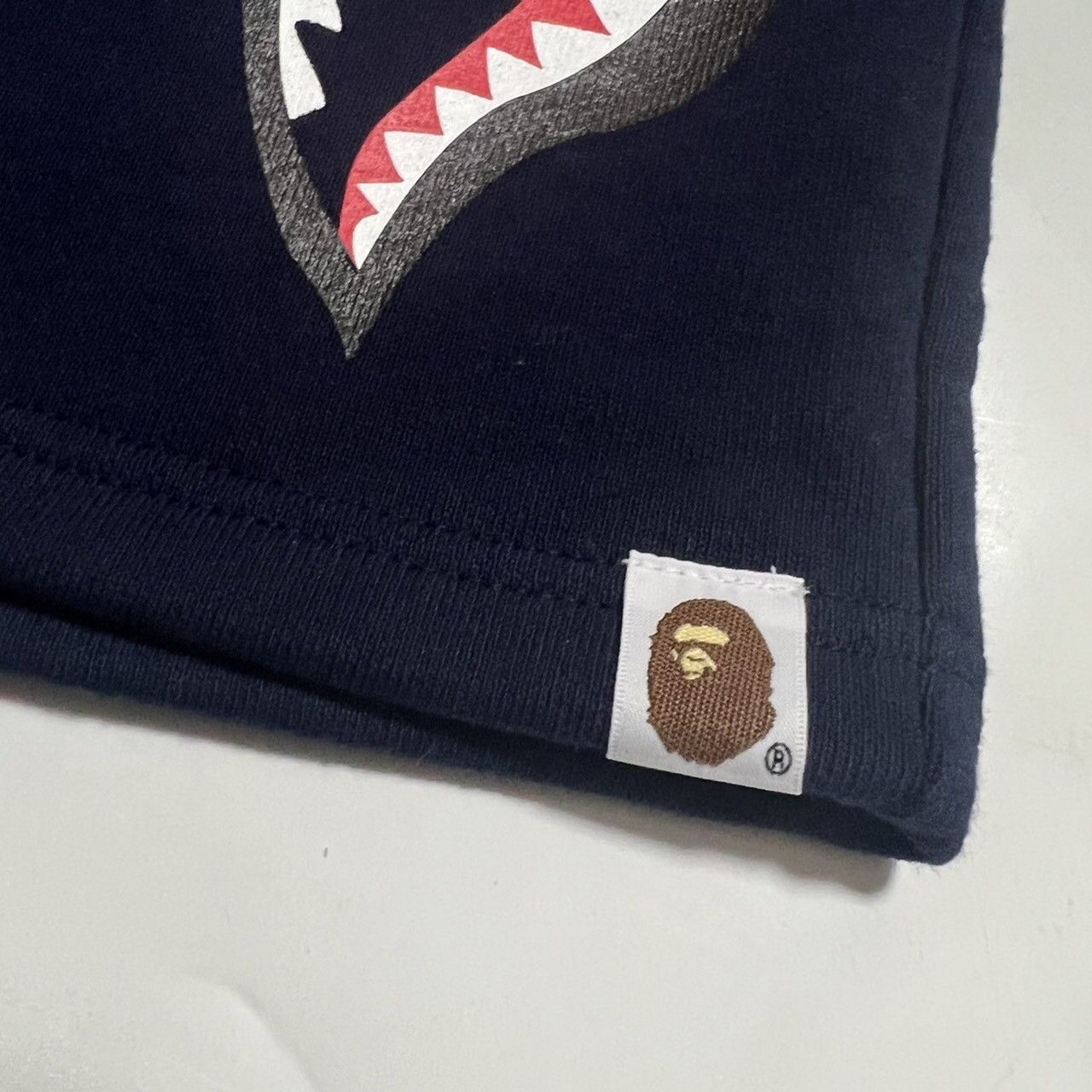 Bape BAPE double shark sweat short pants ABC bluecamo/navy Size US 34 / EU 50 - 2 Thumbnail