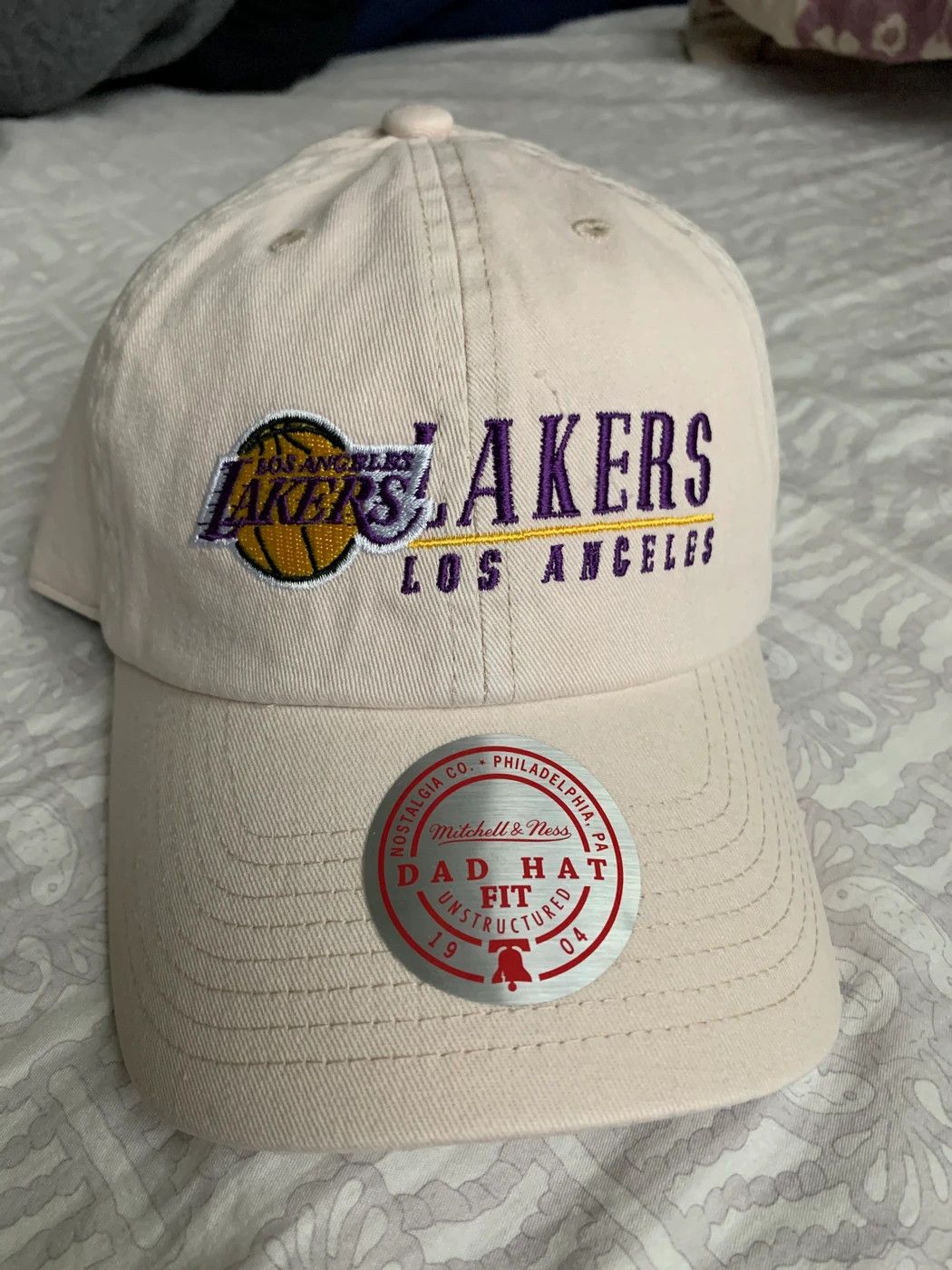 Mitchell & Ness × NBA Mitchell & Ness Los Angeles Lakers Championship kobe Hat Size ONE SIZE - 1 Thumbnail