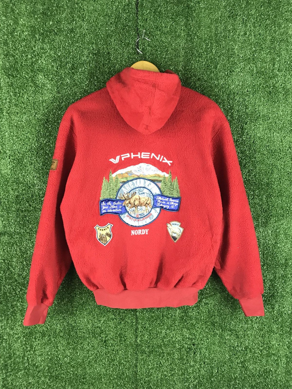 Phoenix Clothing 🔥🔔 PHENIX NORDY FLEECE ARCTIC ZONE ALASKA EMBROIDERY Size US L / EU 52-54 / 3 - 1 Thumbnail