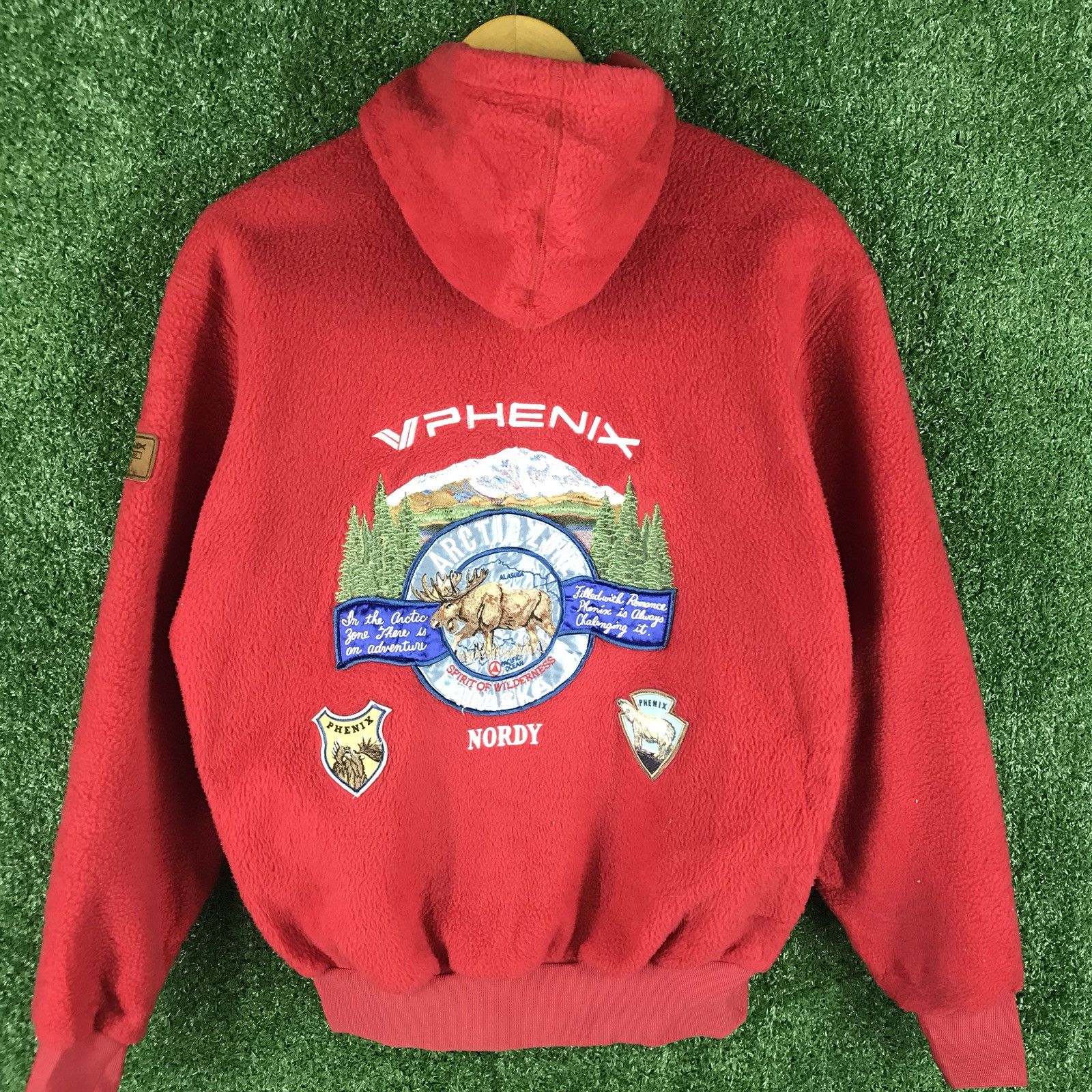 Phoenix Clothing 🔥🔔 PHENIX NORDY FLEECE ARCTIC ZONE ALASKA EMBROIDERY Size US L / EU 52-54 / 3 - 2 Thumbnail