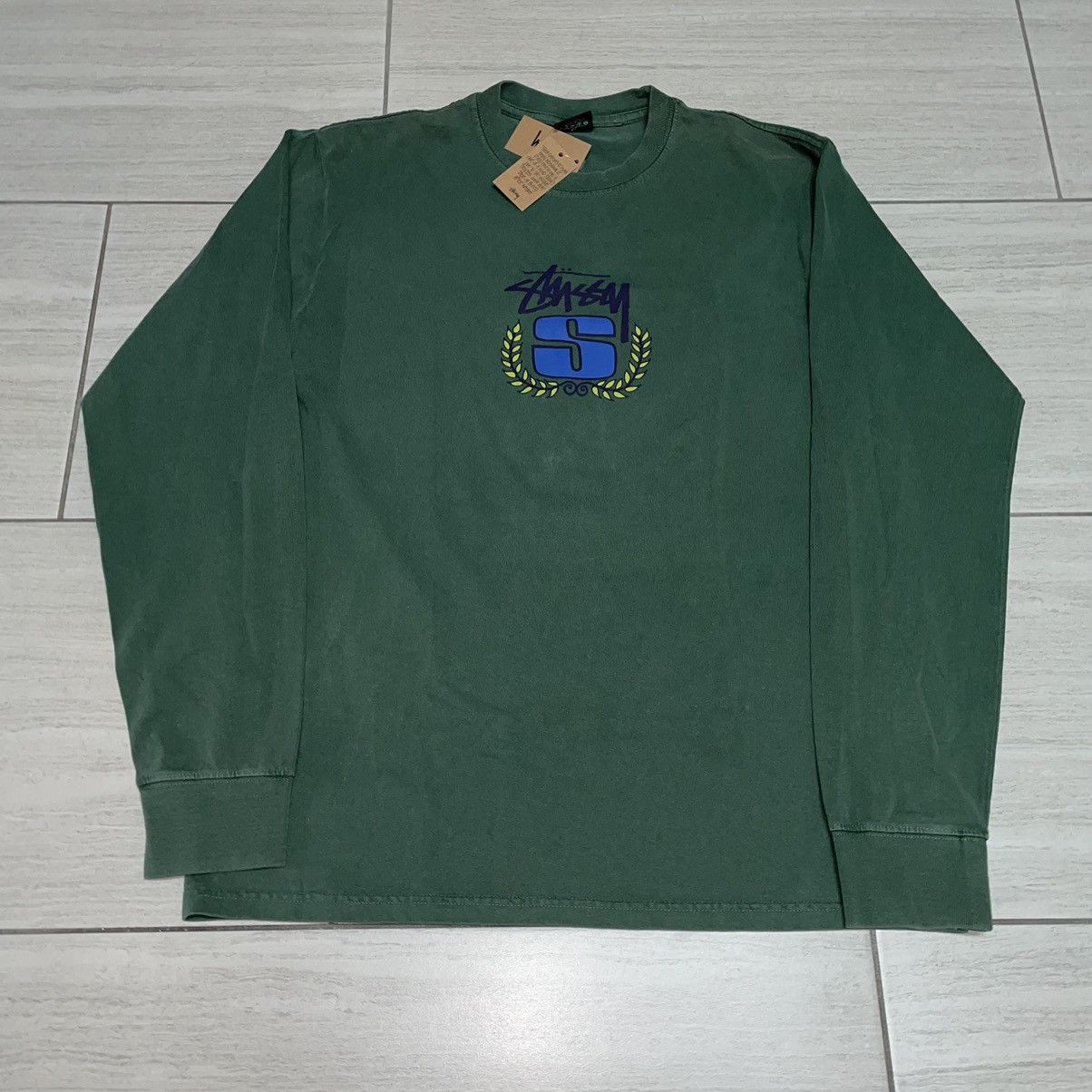 Stussy Stussy Garment Dyed Longsleeve Size US M / EU 48-50 / 2 - 1 Thumbnail