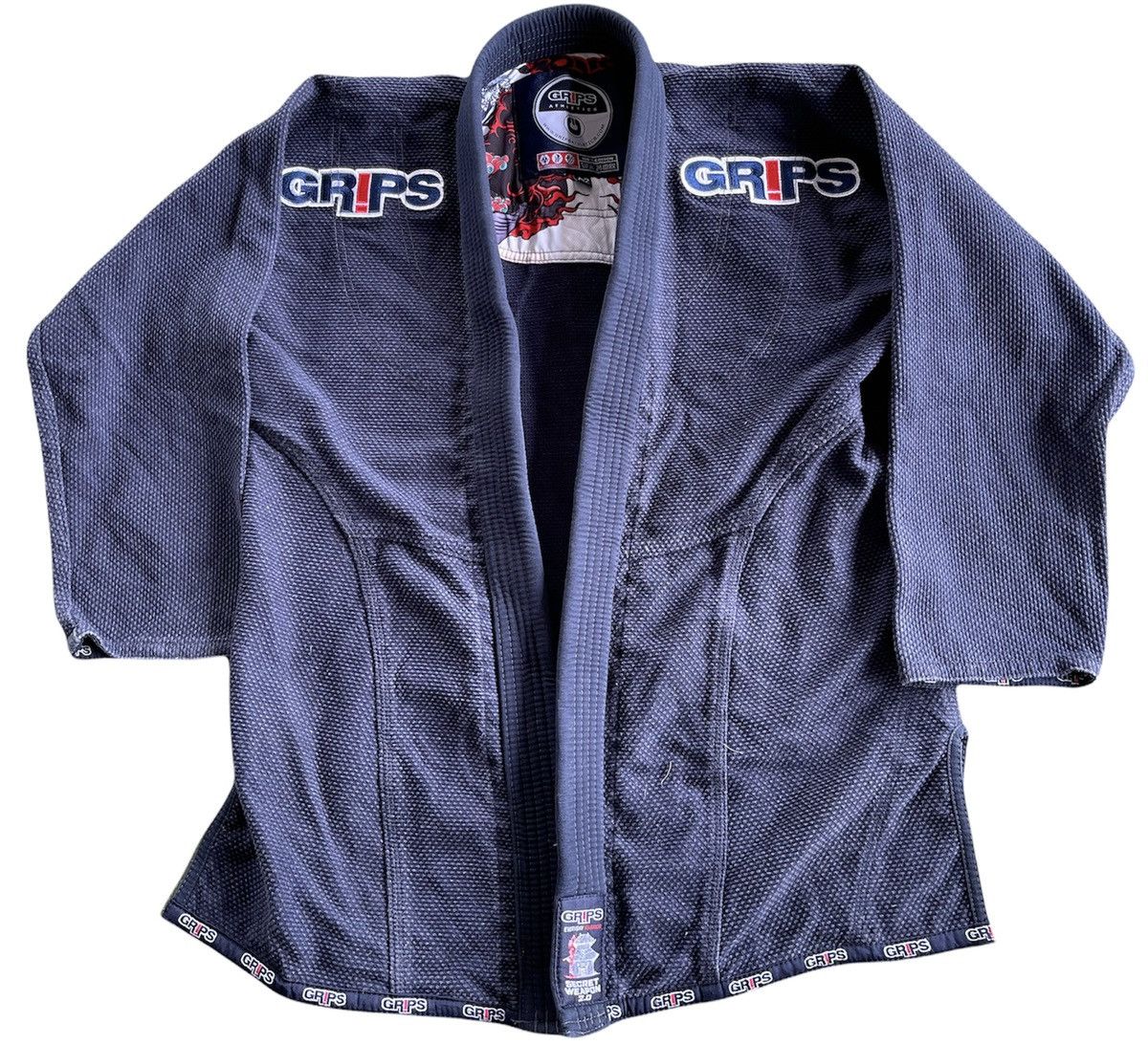 Japanese Brand GRIPS KIMONO INDIGO COTTON Size US M / EU 48-50 / 2 - 2 Thumbnail