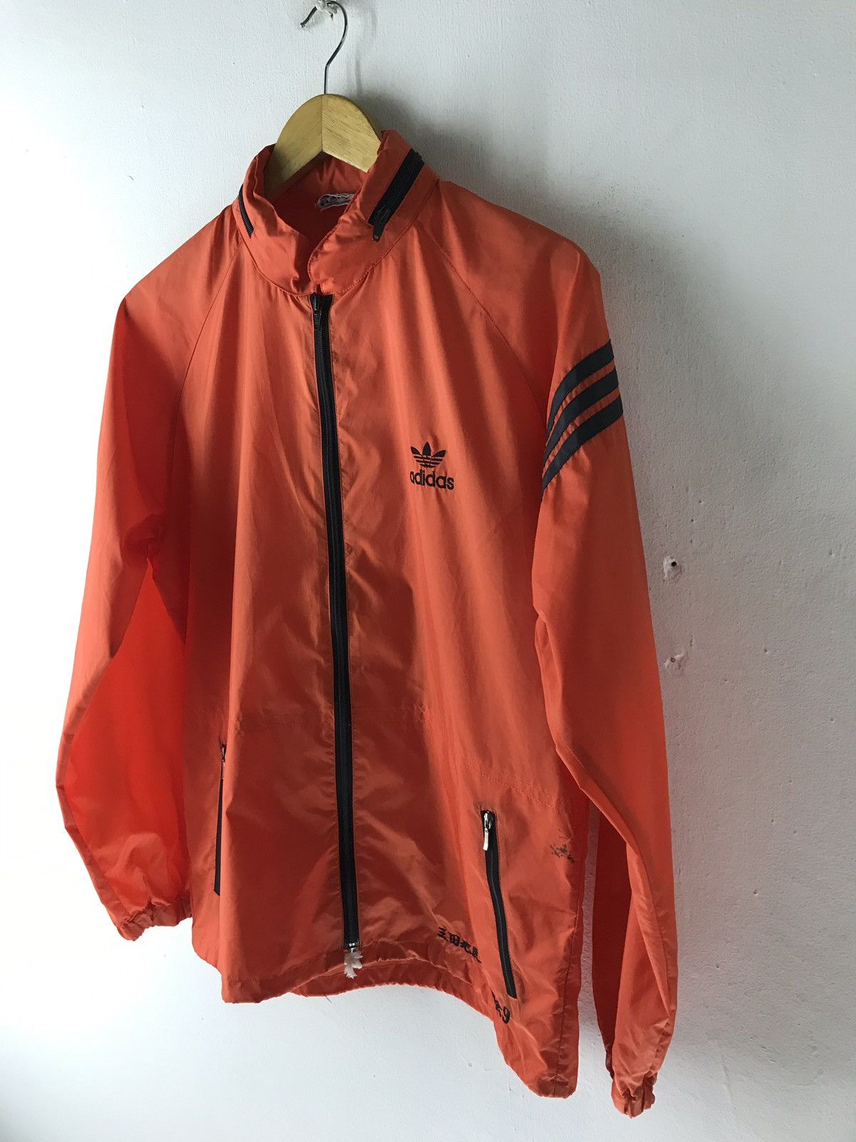 Adidas × Vintage vintage 80s adidas oren windbreaker zip up jacket japan Size US L / EU 52-54 / 3 - 2 Thumbnail