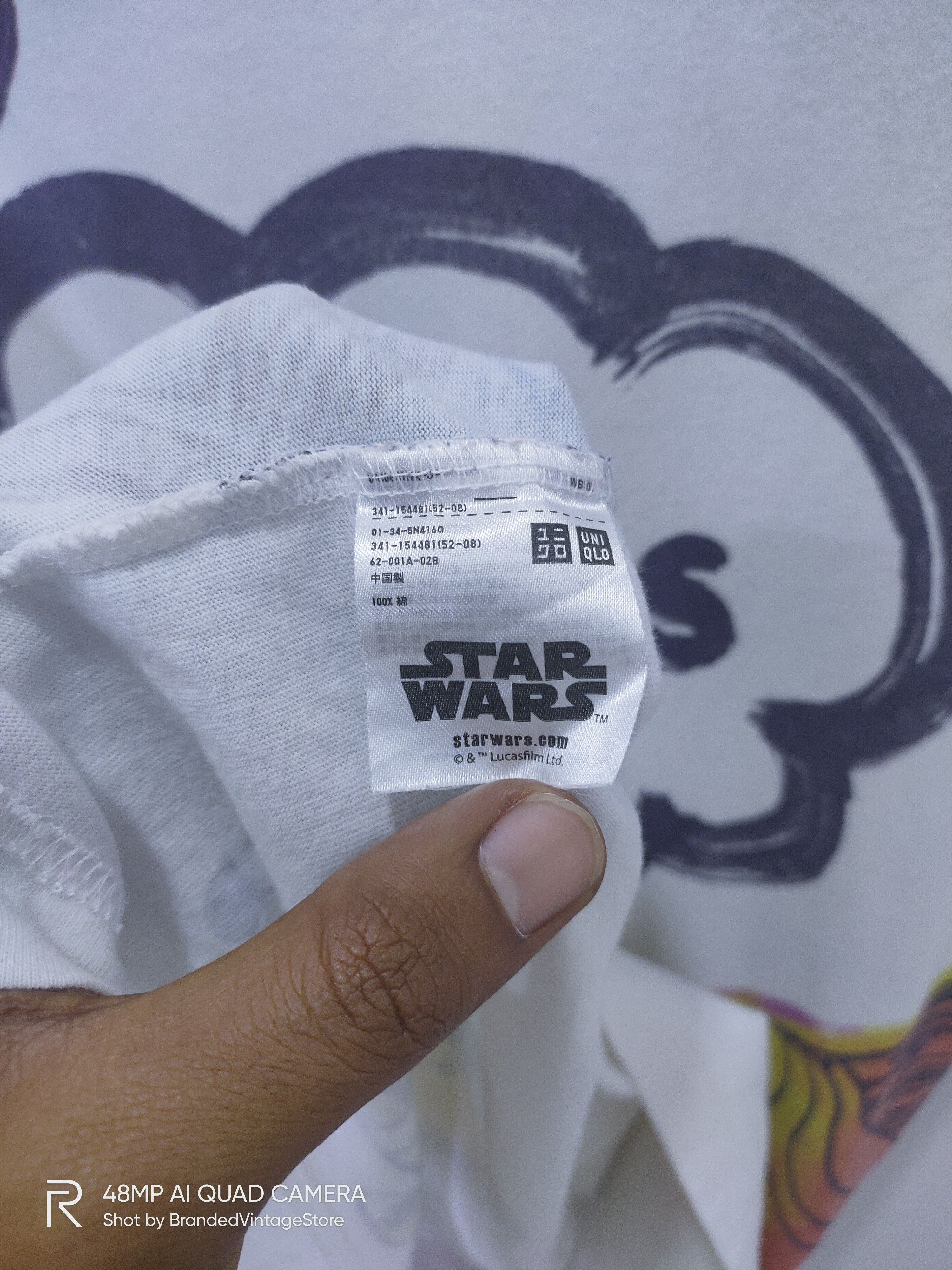 Uniqlo STAR WARS Movie Fullprint Madness Darth Vader Universal Tee Size US M / EU 48-50 / 2 - 3 Thumbnail