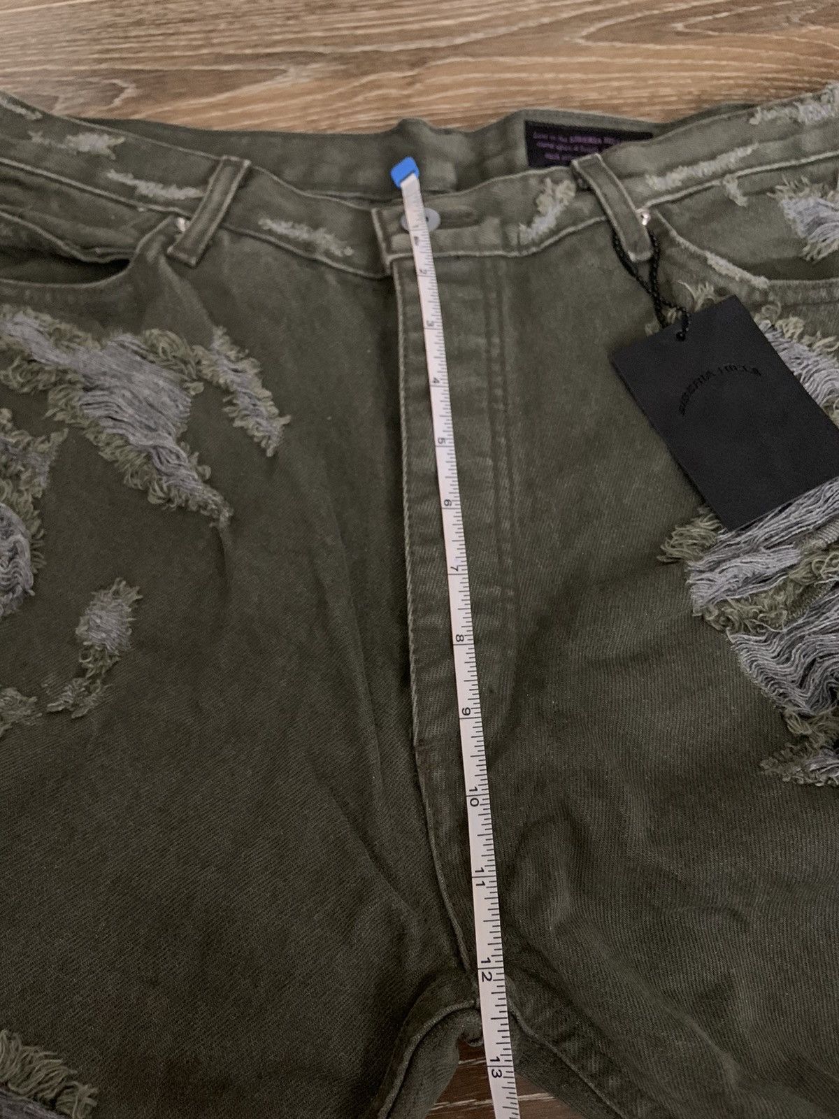 Siberia Hills Spiritual Jeans Green Size US 34 / EU 50 - 19 Thumbnail