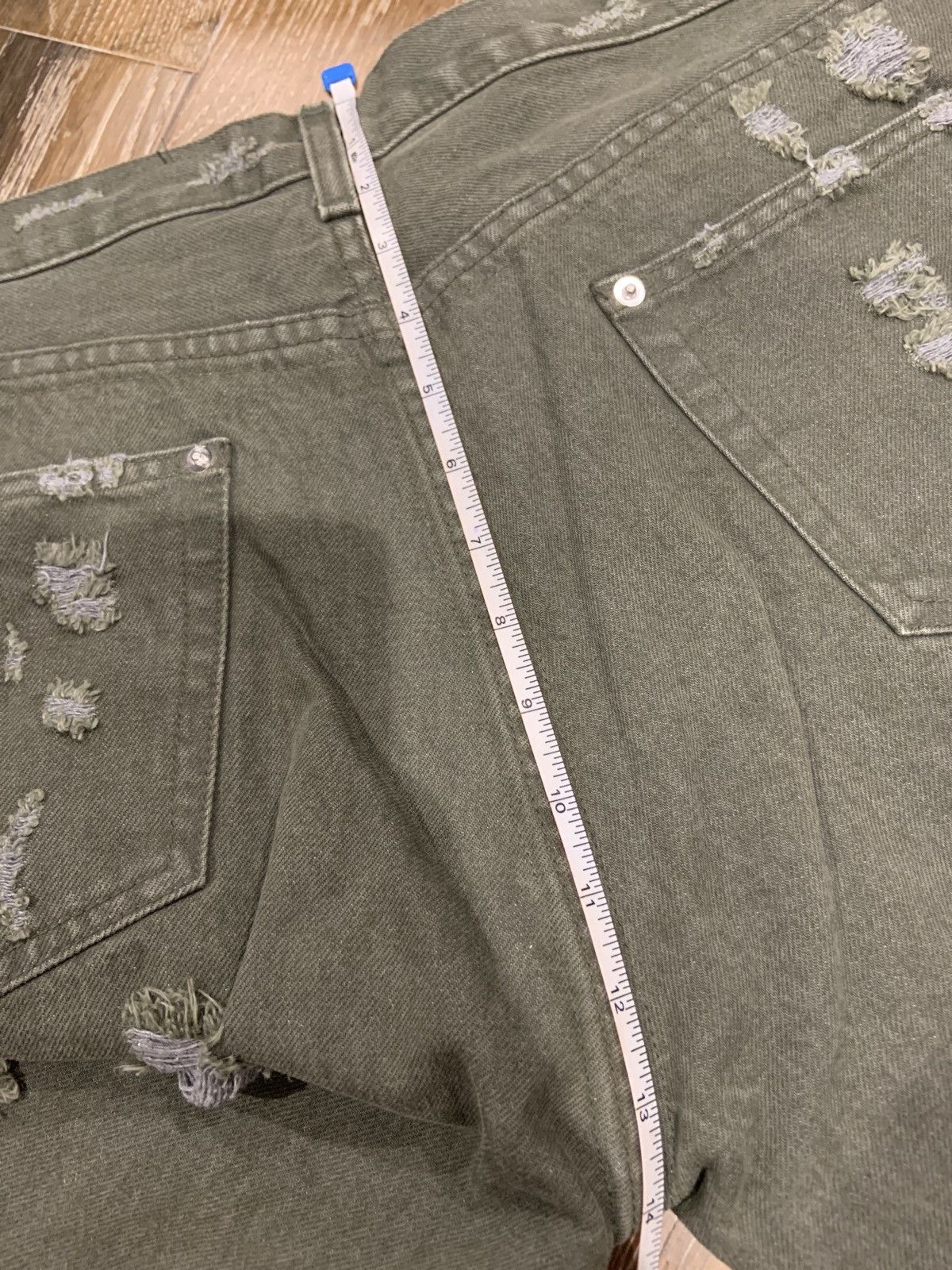 Siberia Hills Spiritual Jeans Green Size US 34 / EU 50 - 20 Thumbnail
