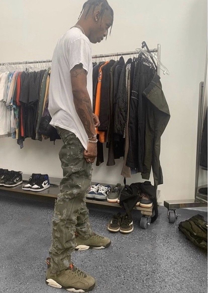 Siberia Hills Spiritual Jeans Green Size US 34 / EU 50 - 2 Thumbnail