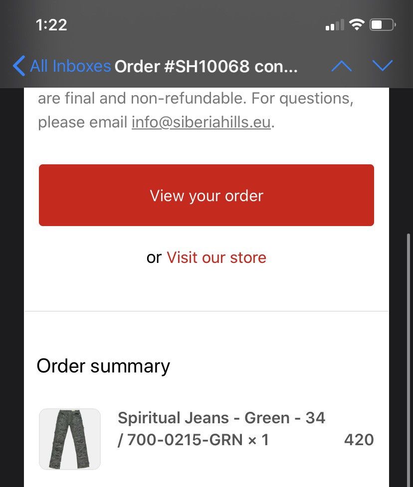 Siberia Hills Spiritual Jeans Green Size US 34 / EU 50 - 12 Thumbnail