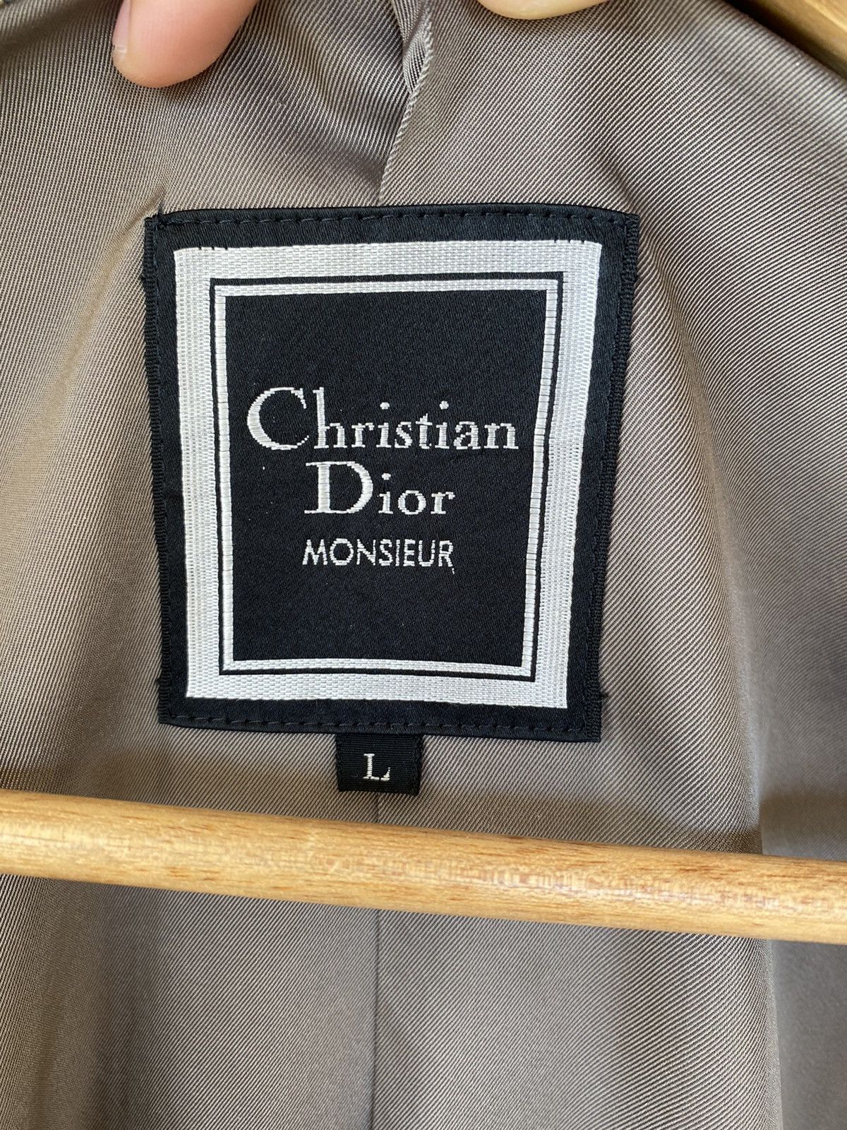 Christian Dior Monsieur CLASSIC CHRISTIAN DIOR MONSIEUR OVERCOAT JACKET Size US L / EU 52-54 / 3 - 14 Thumbnail