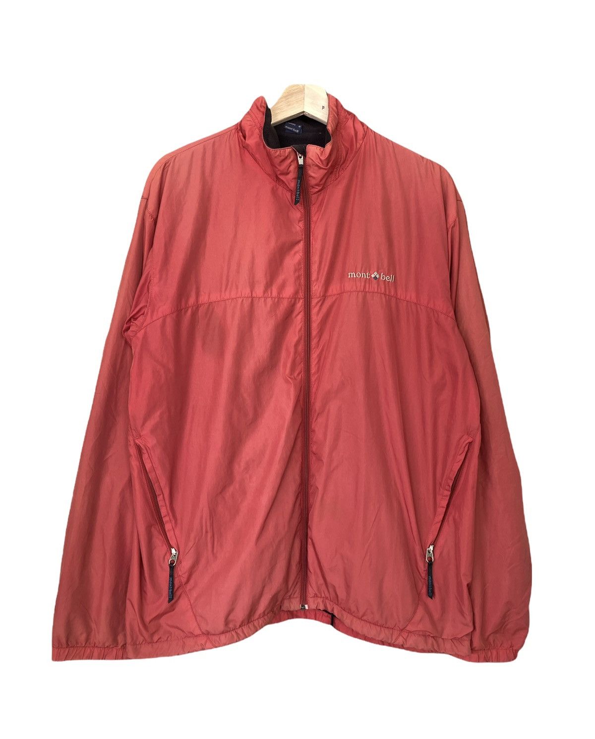 Gilet Léger Orange Montbell Taille XS - Occasion Parfait état, Nylon, Coupe-vent