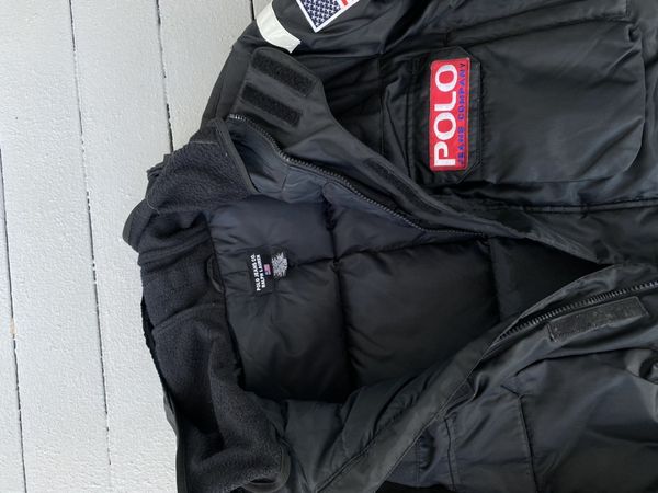 Polo astronaut cheap jacket drake