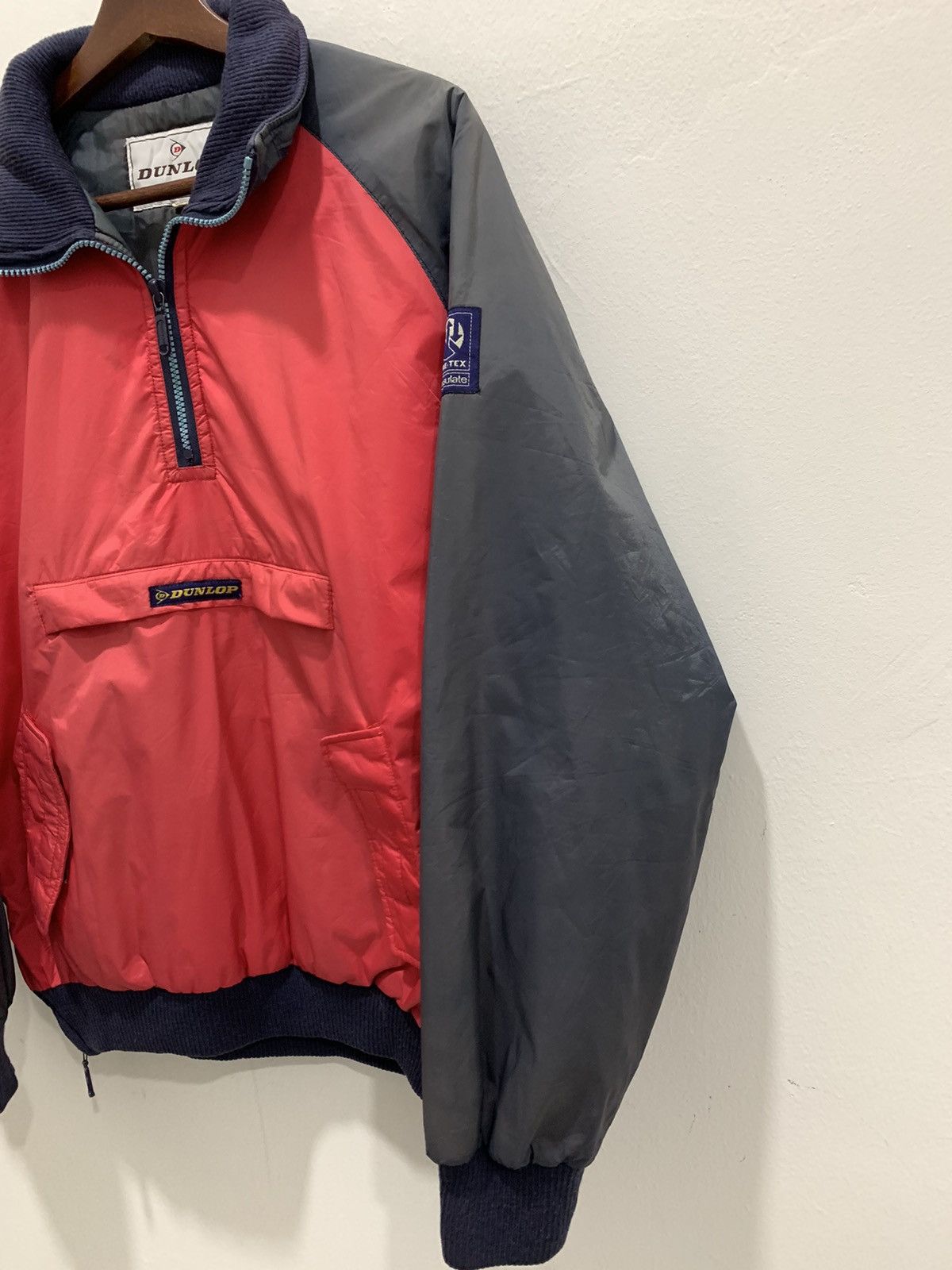 Dunlop × NASCAR DUNLOP GORETEX Racing Motorsport Windbreaker Hoodie Jacket Size US M / EU 48-50 / 2 - 7 Thumbnail