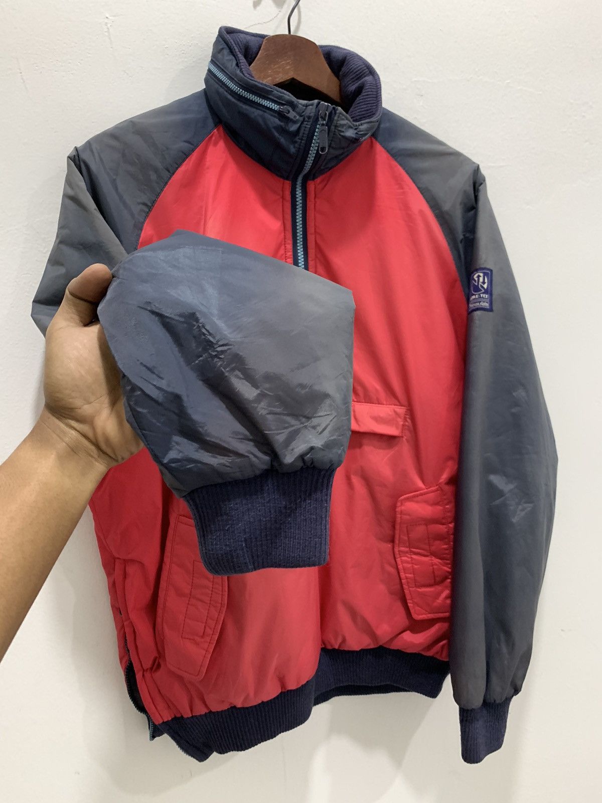 Dunlop × NASCAR DUNLOP GORETEX Racing Motorsport Windbreaker Hoodie Jacket Size US M / EU 48-50 / 2 - 12 Thumbnail
