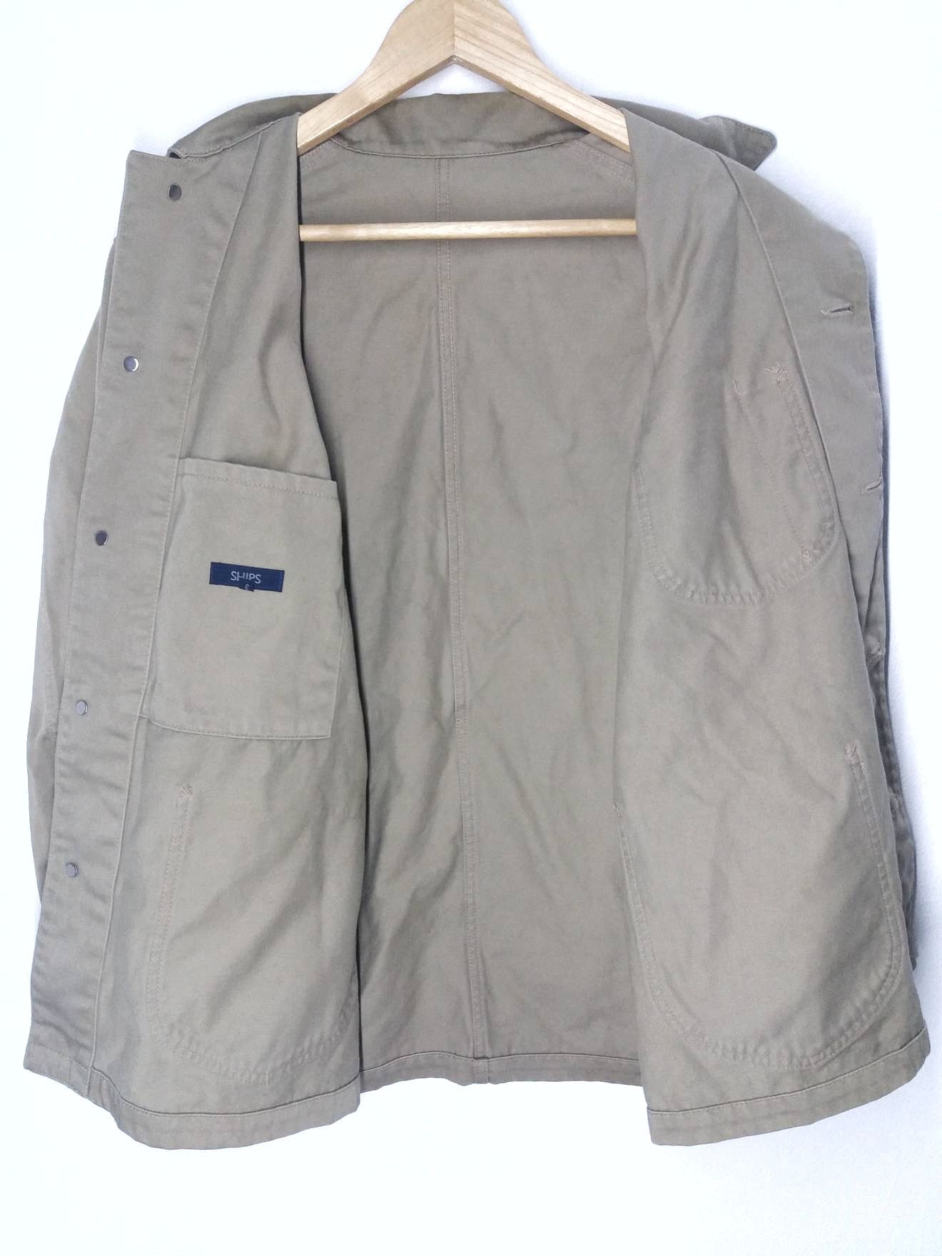 SHIPS 🇯🇵 Vintage Ships Workwear Cotton Chore Jacket Size US M / EU 48-50 / 2 - 3 Thumbnail