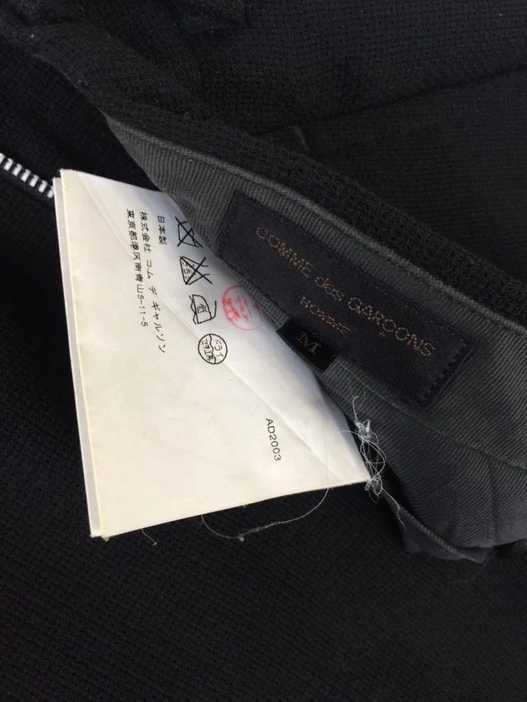 Comme des Garcons Homme Plus 💥FinalDrop⏰Vintage Comme Des Homme Plus Black Pant Size US 30 / EU 46 - 9 Thumbnail