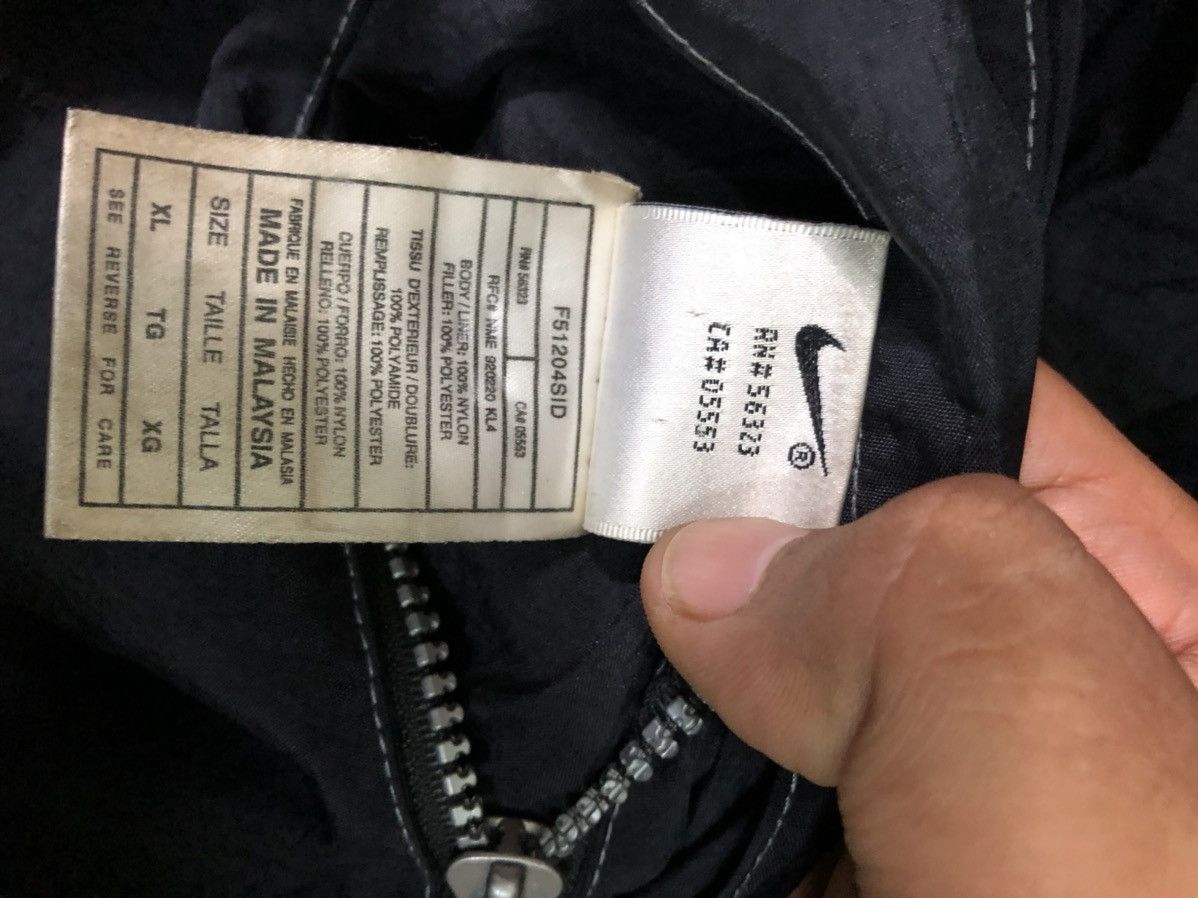 Nike × Vintage Vintage Nike Big Swoosh Reversible Puffer Jacket Size US XL / EU 56 / 4 - 7 Thumbnail