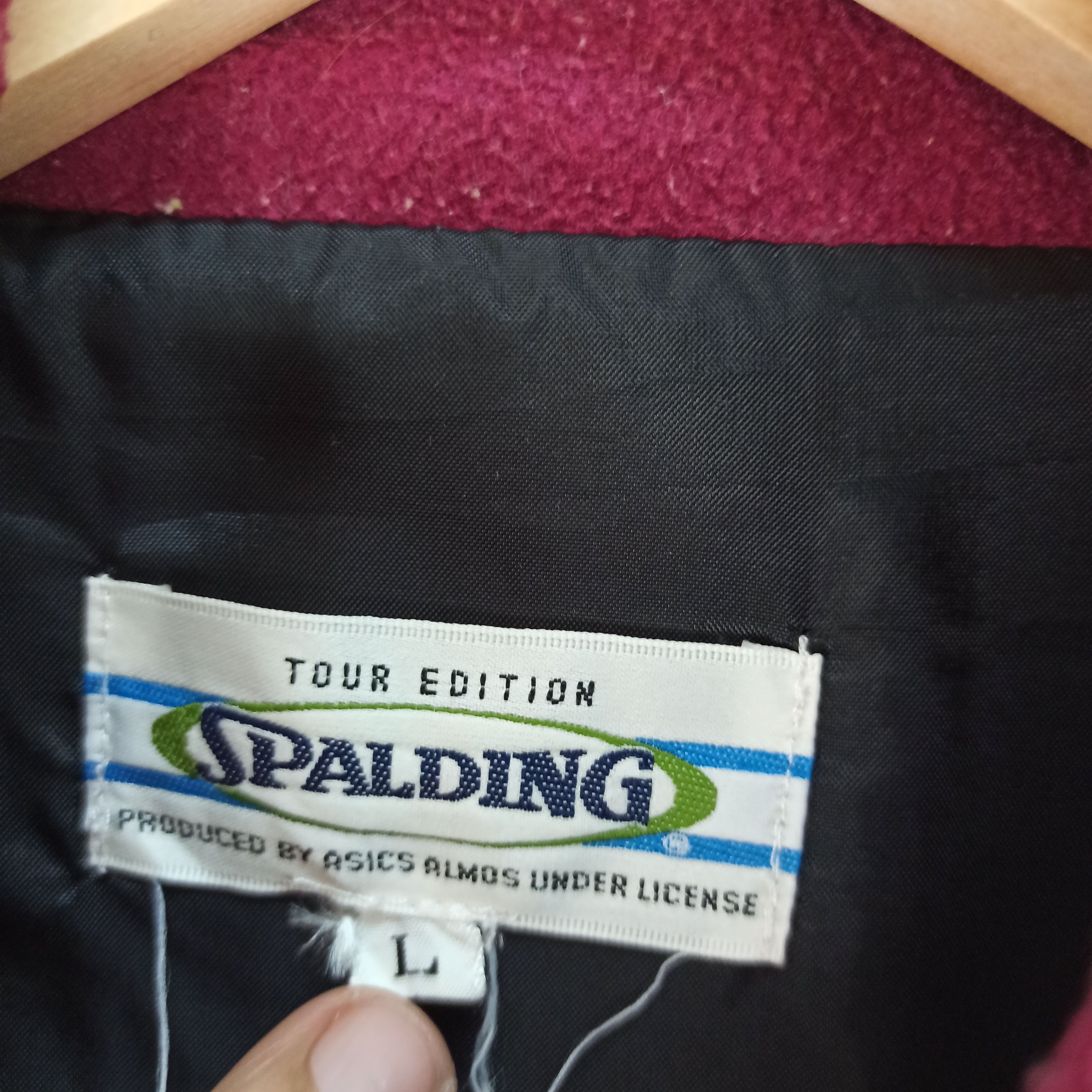 Spalding Vintage Spalding Vest Jacket Fleece Size US L / EU 52-54 / 3 - 5 Thumbnail