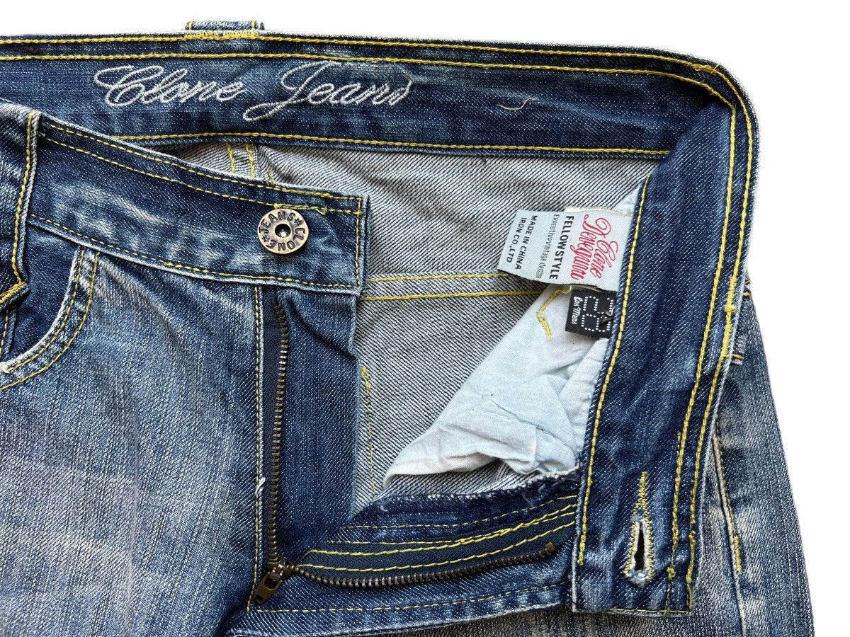Japanese Brand Clone Japanese Faded Distressed Rusted Denim Jeans 30x33 Size US 30 / EU 46 - 9 Thumbnail