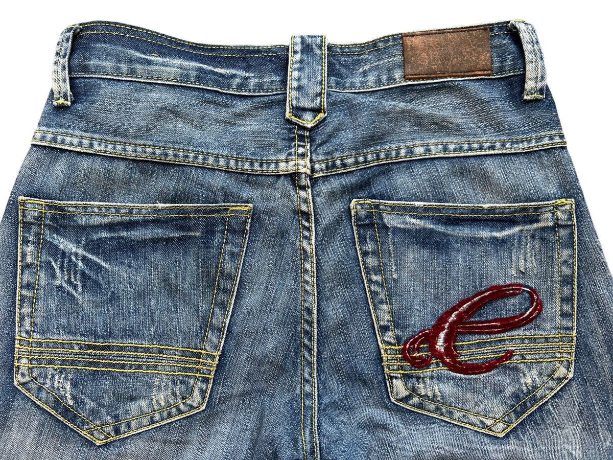 Japanese Brand Clone Japanese Faded Distressed Rusted Denim Jeans 30x33 Size US 30 / EU 46 - 7 Thumbnail