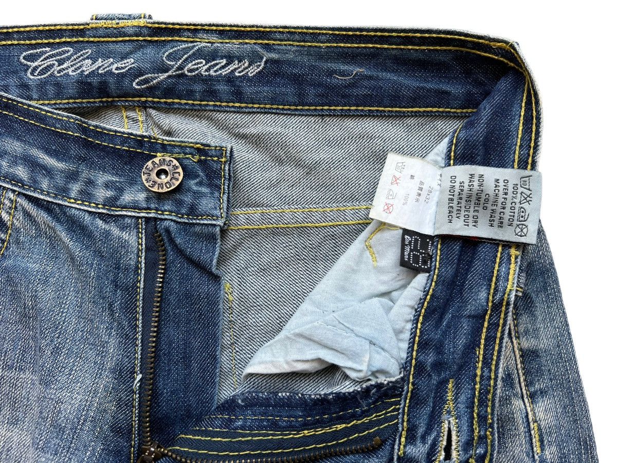 Japanese Brand Clone Japanese Faded Distressed Rusted Denim Jeans 30x33 Size US 30 / EU 46 - 10 Thumbnail