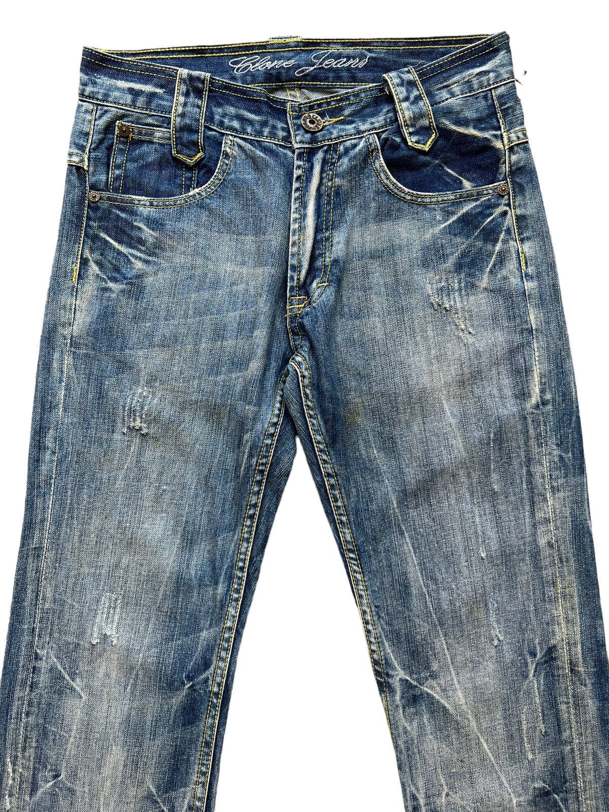 Japanese Brand Clone Japanese Faded Distressed Rusted Denim Jeans 30x33 Size US 30 / EU 46 - 4 Thumbnail
