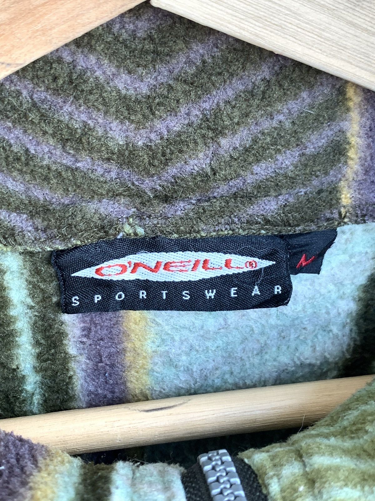 O'Neill 🔥Vintage 90s O'neill California Half Zipper Fleece Jacket Size US XL / EU 56 / 4 - 5 Thumbnail