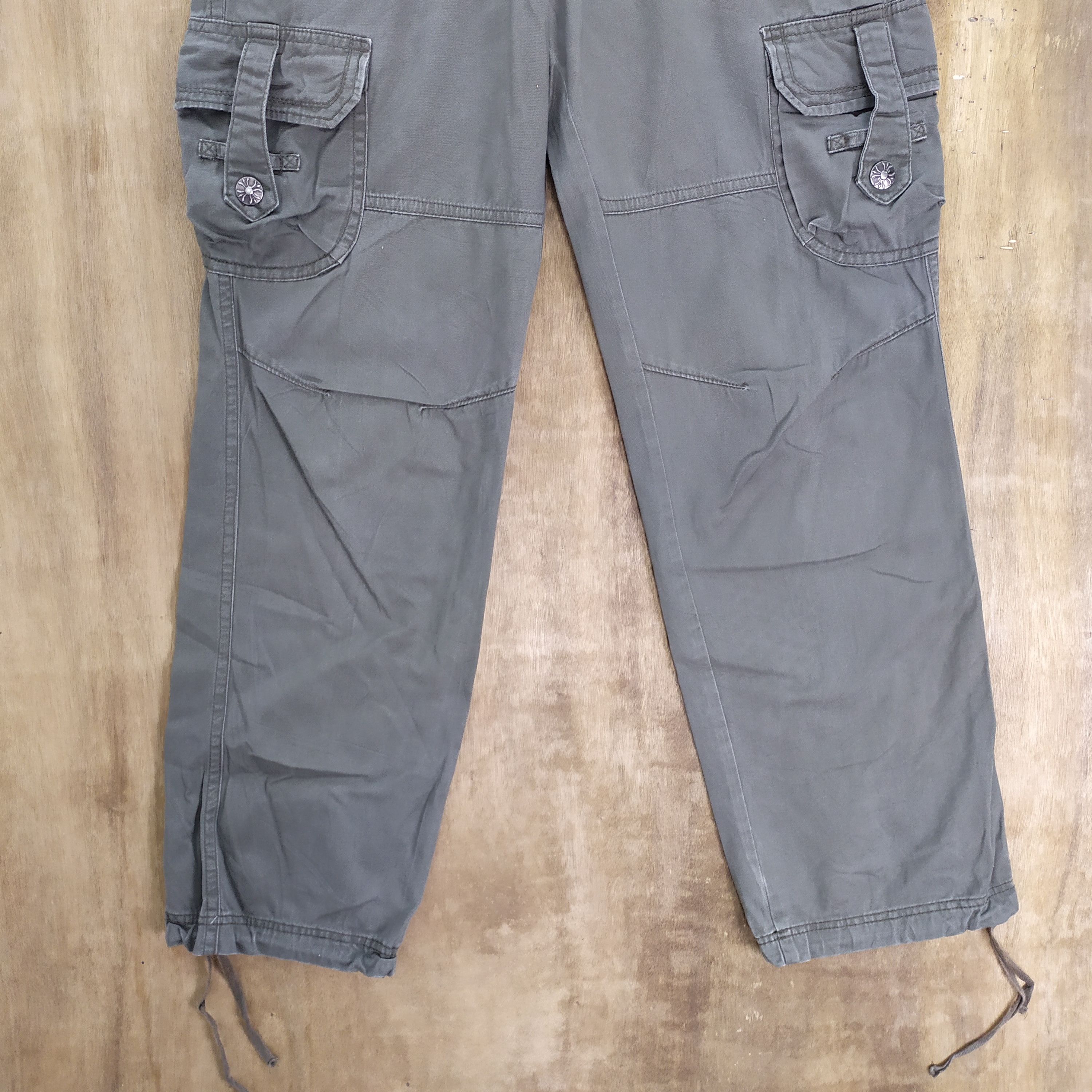 Japanese Brand VINTAGE JAPANESE BRAND FADED CARGO PANTS Size US 32 / EU 48 - 10 Thumbnail
