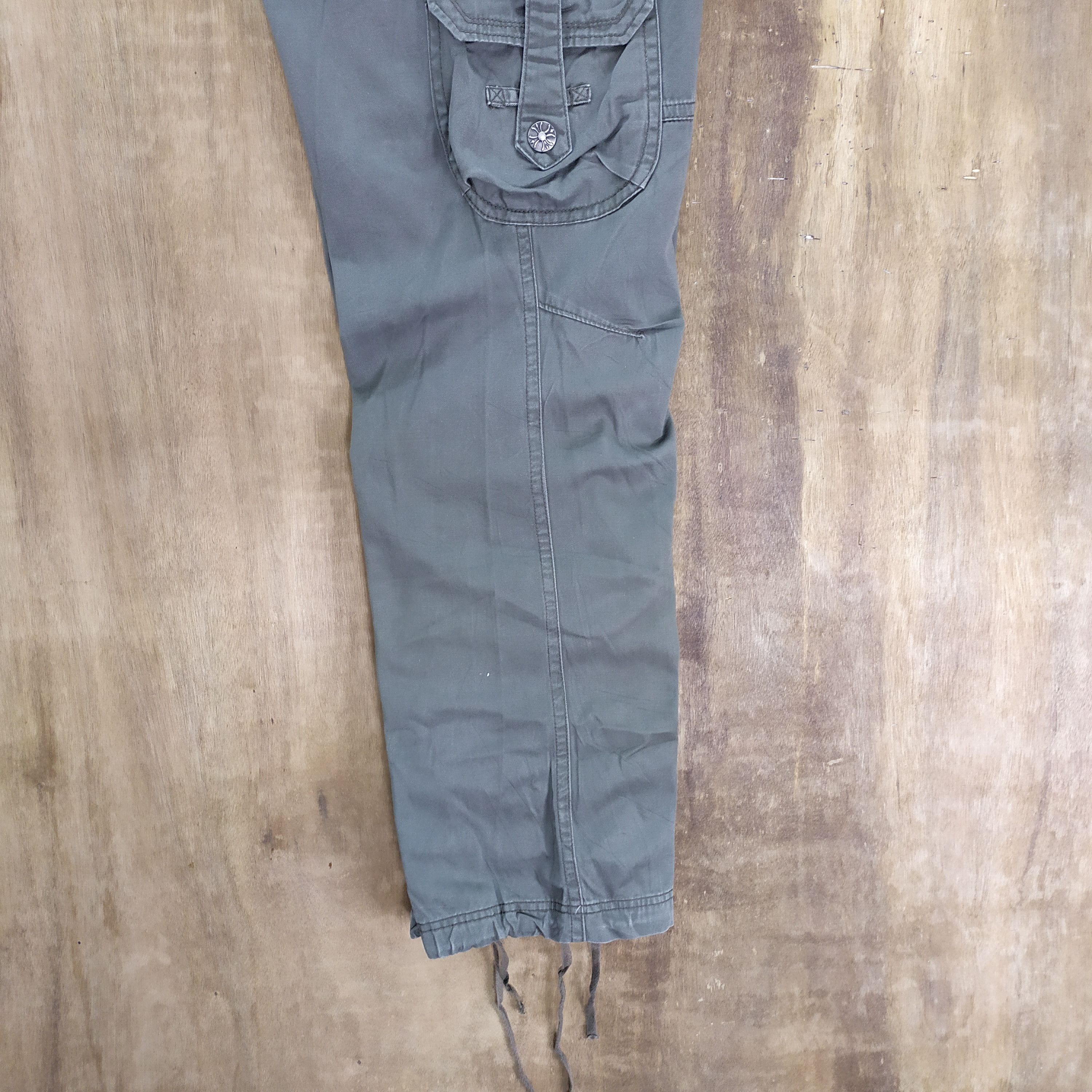 Japanese Brand VINTAGE JAPANESE BRAND FADED CARGO PANTS Size US 32 / EU 48 - 12 Thumbnail