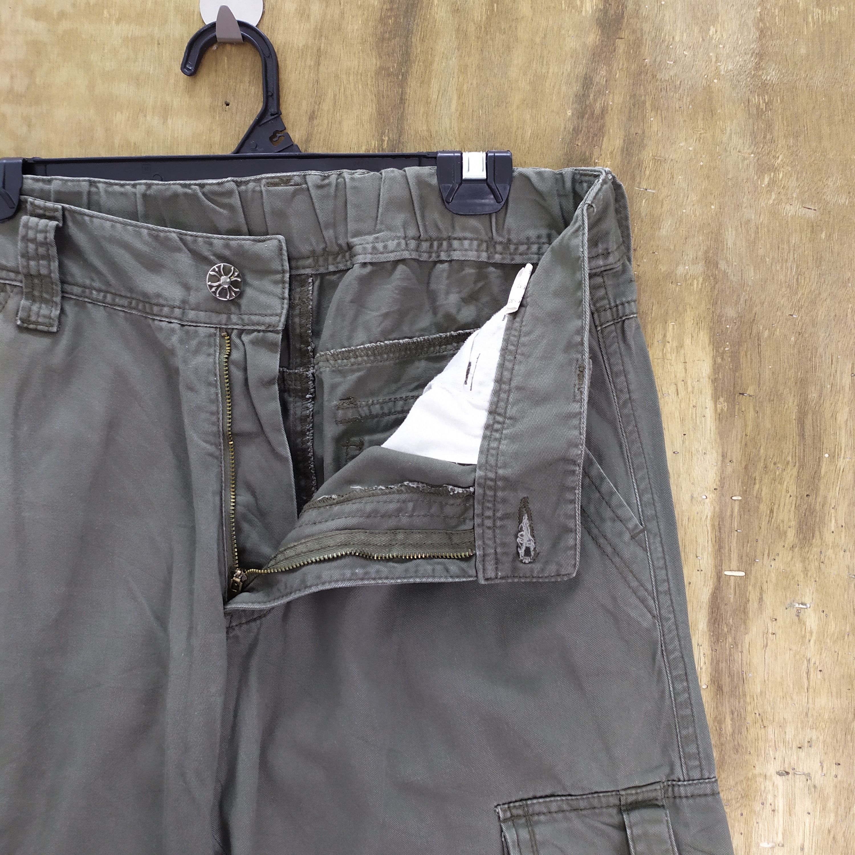 Japanese Brand VINTAGE JAPANESE BRAND FADED CARGO PANTS Size US 32 / EU 48 - 6 Thumbnail