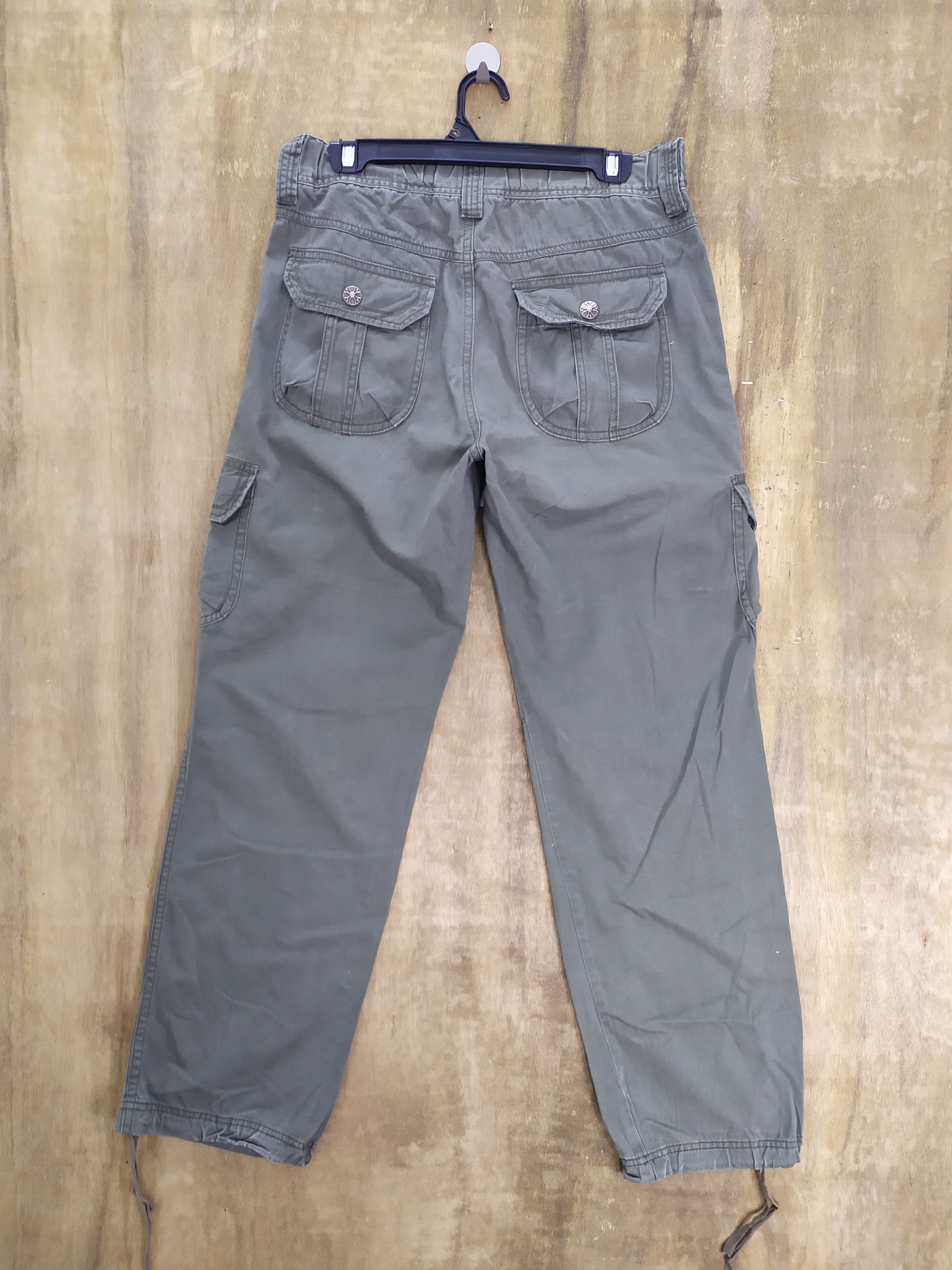 Japanese Brand VINTAGE JAPANESE BRAND FADED CARGO PANTS Size US 32 / EU 48 - 19 Thumbnail