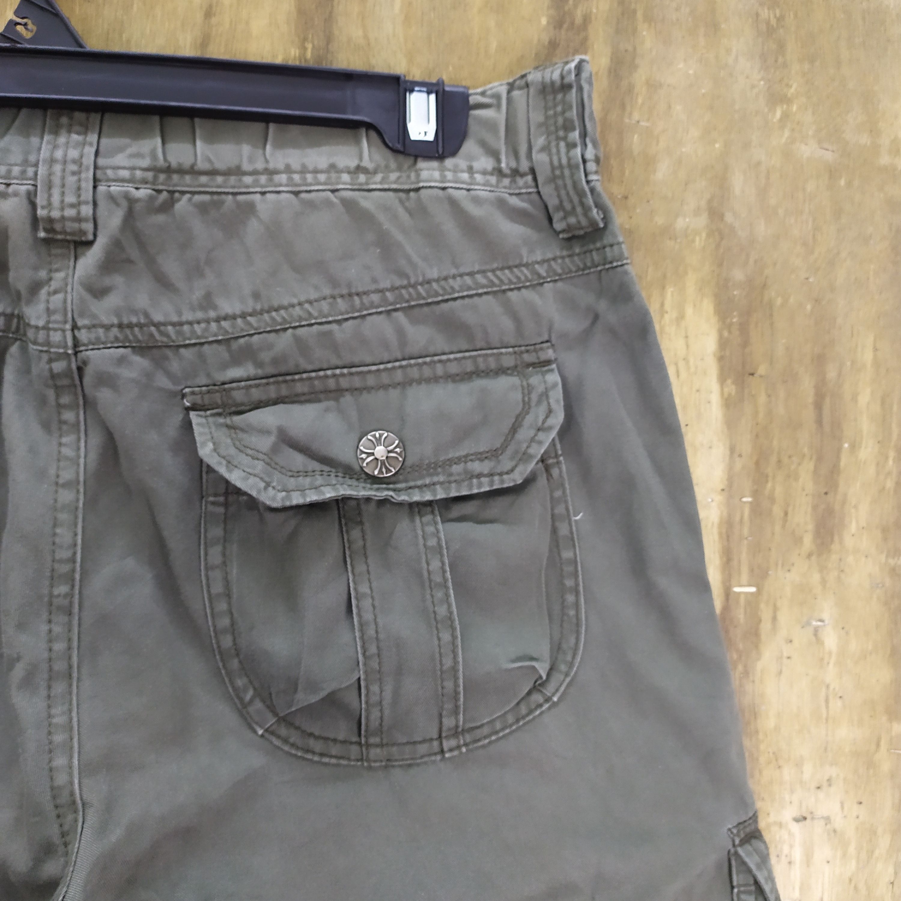 Japanese Brand VINTAGE JAPANESE BRAND FADED CARGO PANTS Size US 32 / EU 48 - 7 Thumbnail