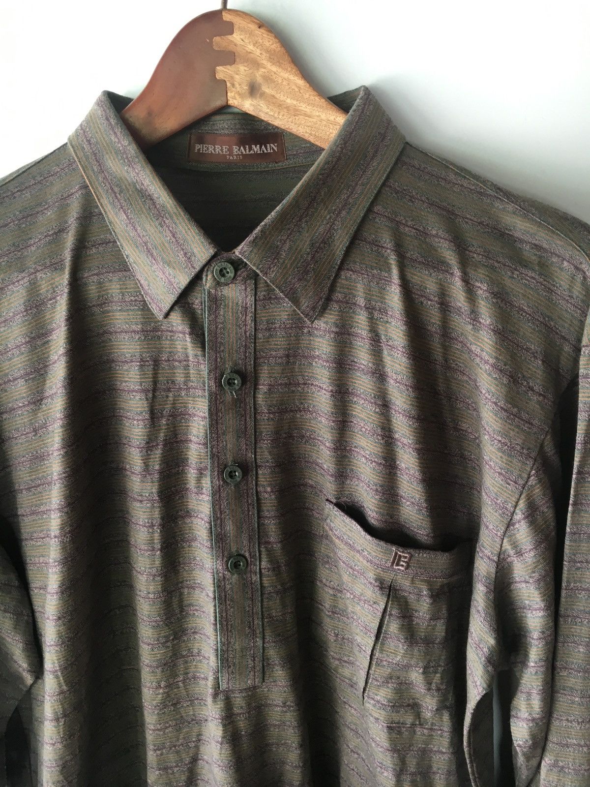 Pierre Balmain PIERRE BALMAIN POLOS LONG SLEEVE Size US L / EU 52-54 / 3 - 2 Thumbnail