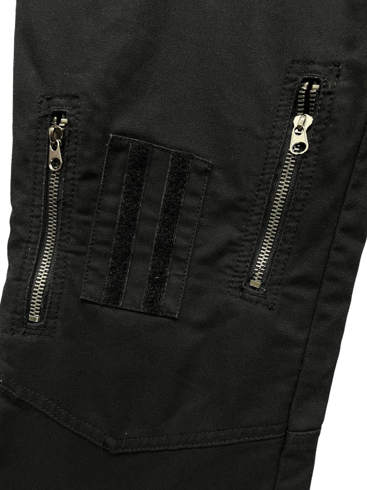 Seditionaries TRIPLE 5 SOUL Bondage Multizipper Tribal Tattoo Zipper Flare Size US 30 / EU 46 - 7 Thumbnail