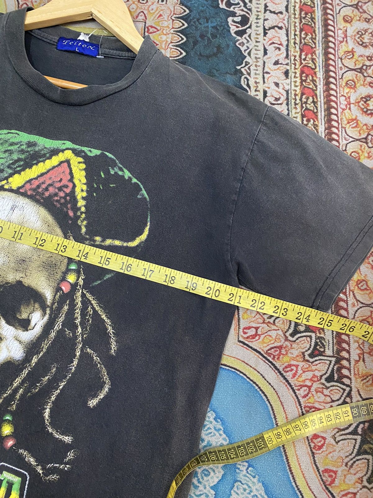 Bob Marley Distressed Dread Head Rasta Bob Marley T-Shirts Size US L / EU 52-54 / 3 - 5 Thumbnail
