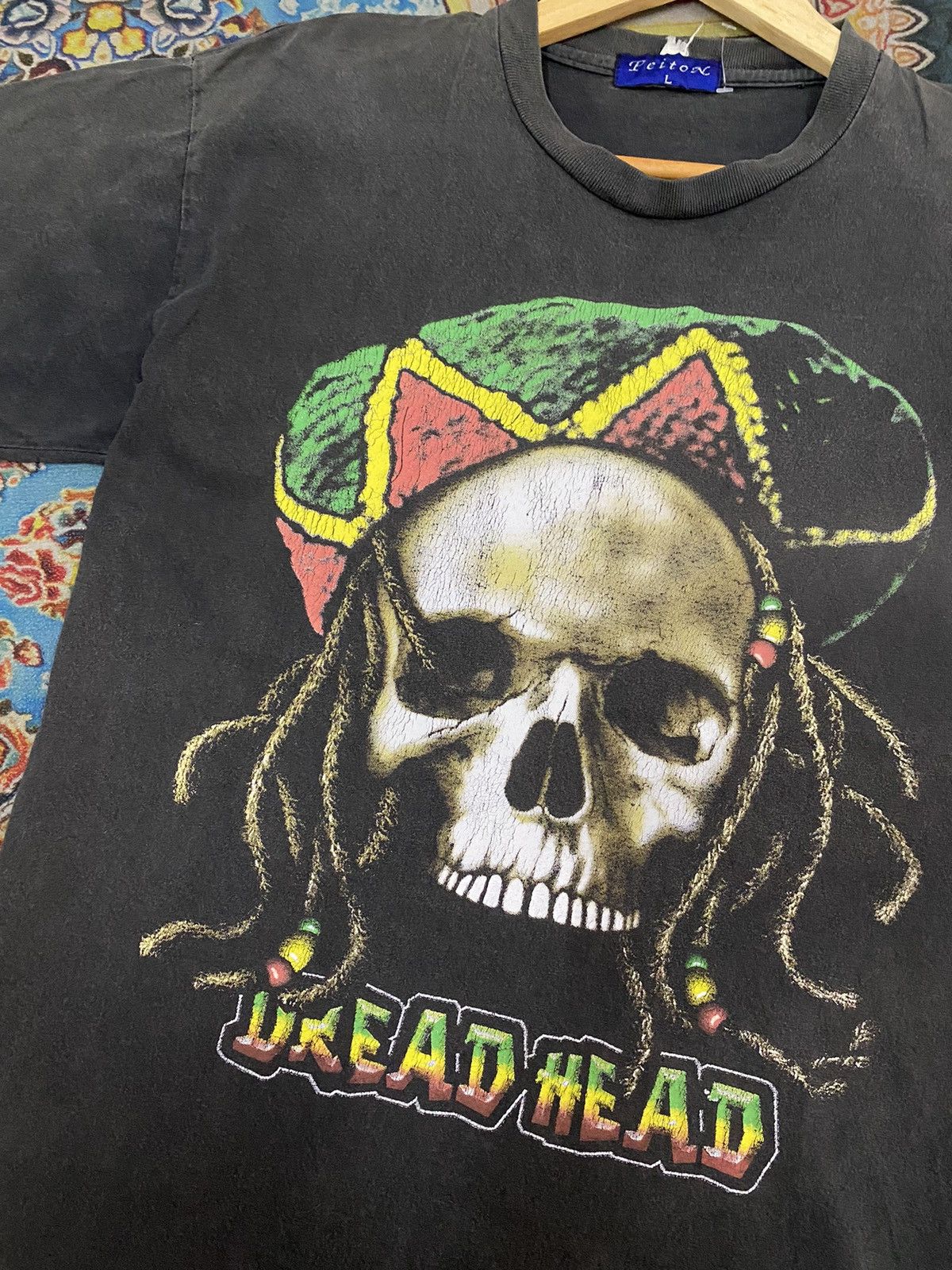 Bob Marley Distressed Dread Head Rasta Bob Marley T-Shirts Size US L / EU 52-54 / 3 - 2 Thumbnail