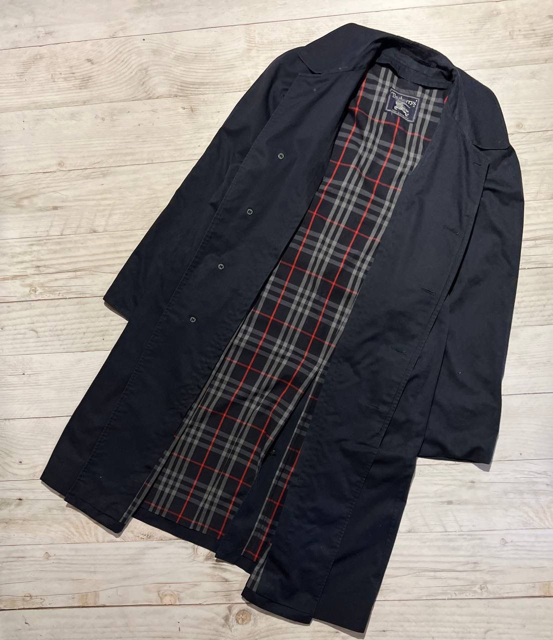 ジャケット・アウター 90s vintage Burberrys nova stenkler coat Vintage Burberry Jacket Coat Wool Cashmere Double Breasted