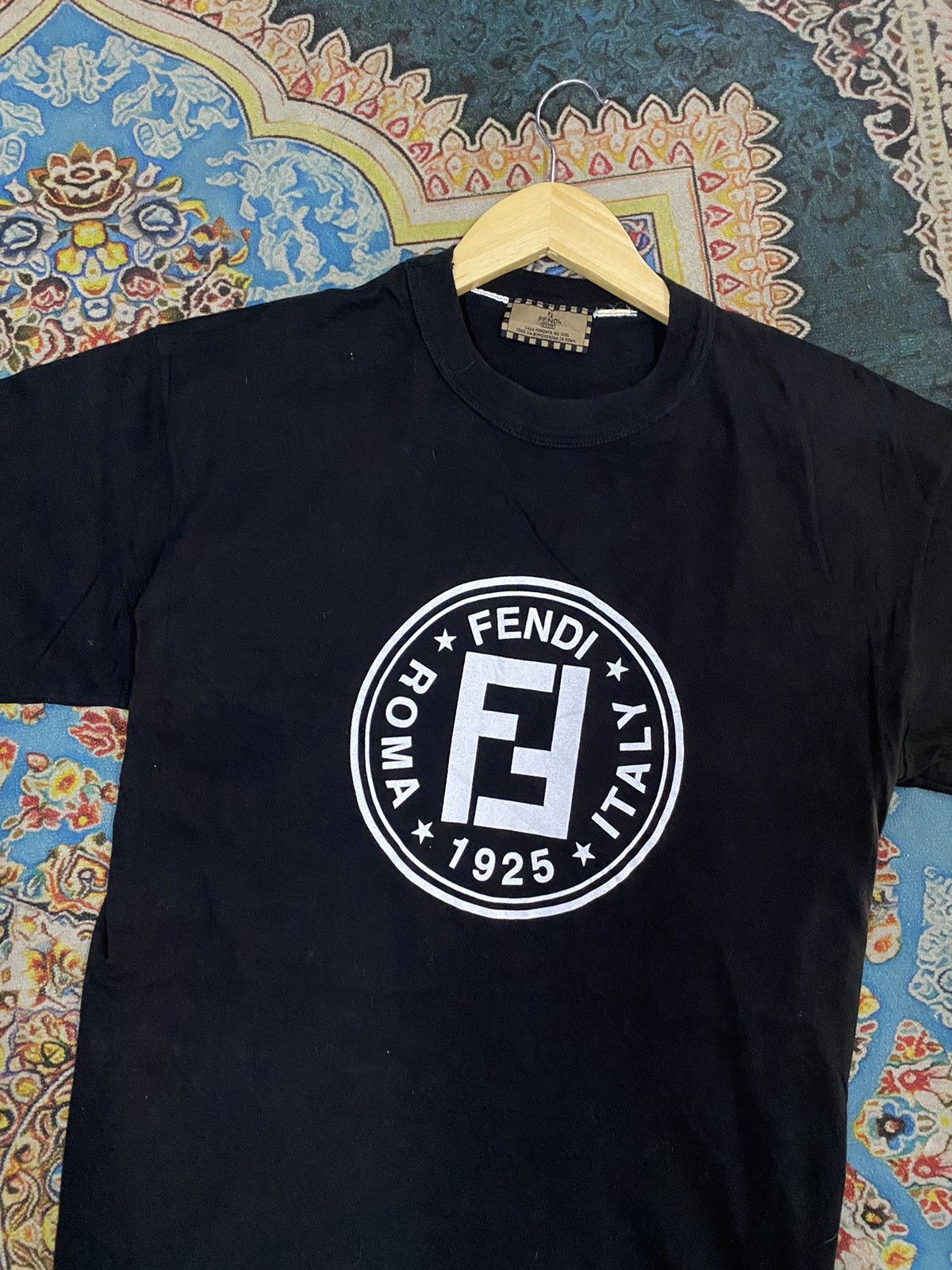 Fendi Fendi Roma Italy Tshirt Size US M / EU 48-50 / 2 - 2 Thumbnail