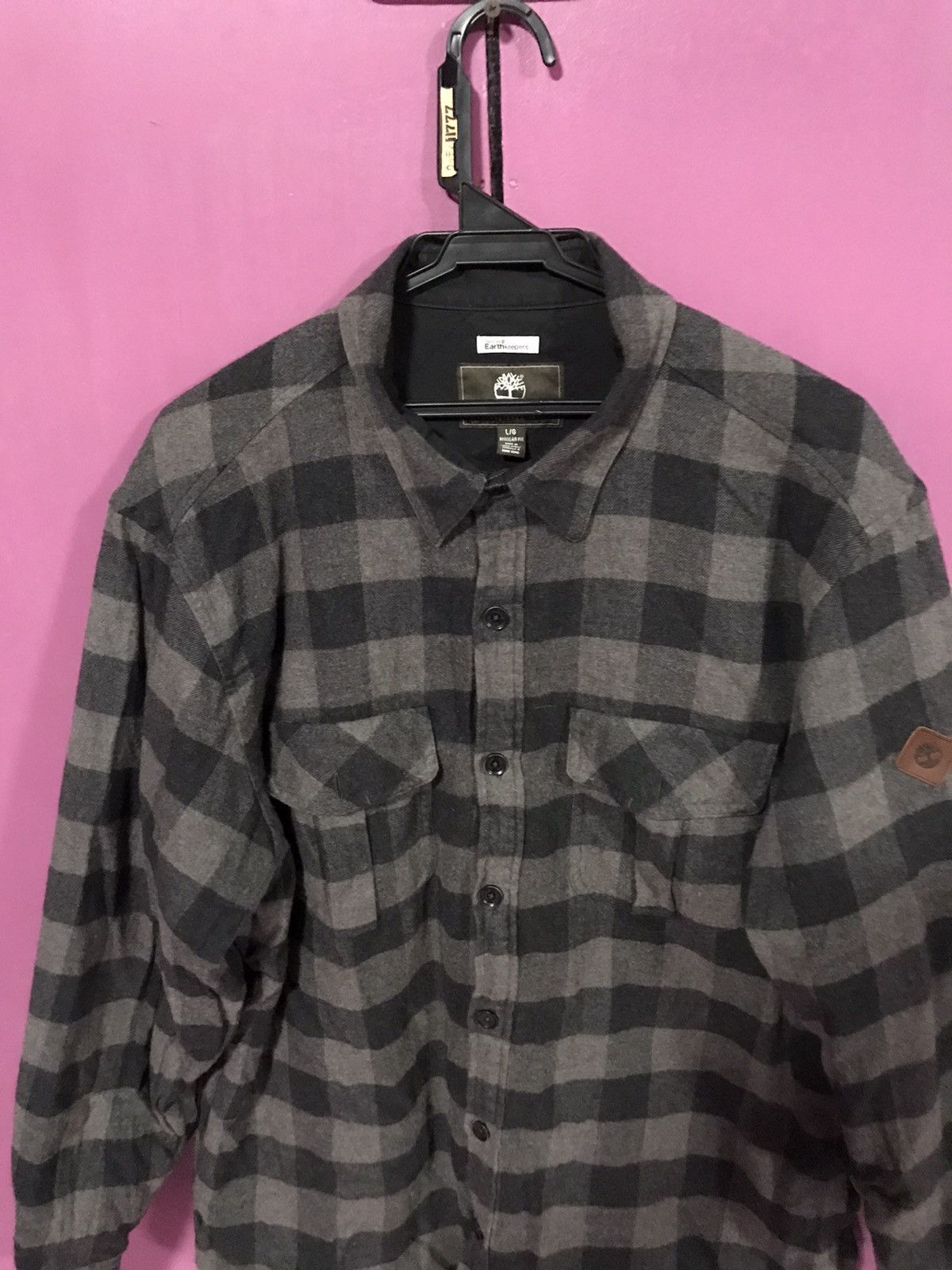 Timberland TIMBERLAND GREY SIZE L SHIRT BUTTON UP Size US L / EU 52-54 / 3 - 1 Thumbnail