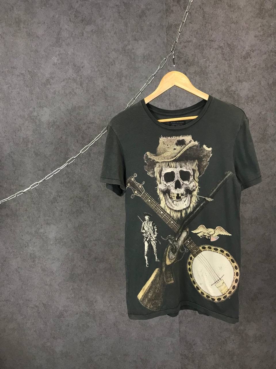 Allsaints Allsaints vintage art skull tee Size US XS / EU 42 / 0 - 1 Thumbnail