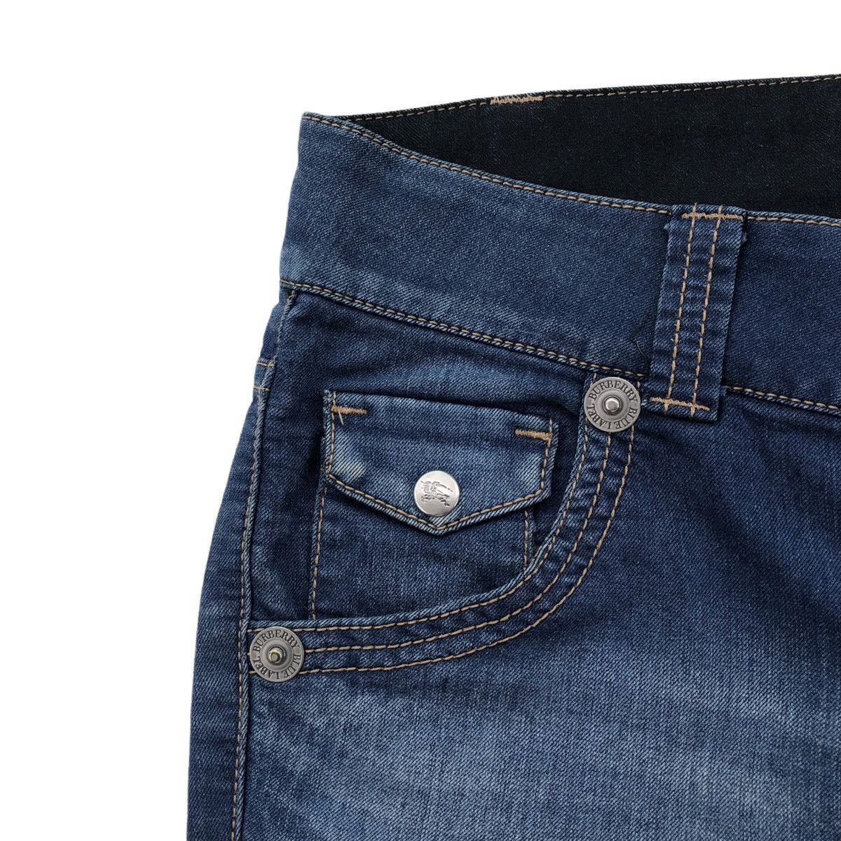 Burberry Authentic Burberry London Blue Label Stretchable Denim Pant Size 28" / US 6 / IT 42 - 4 Thumbnail