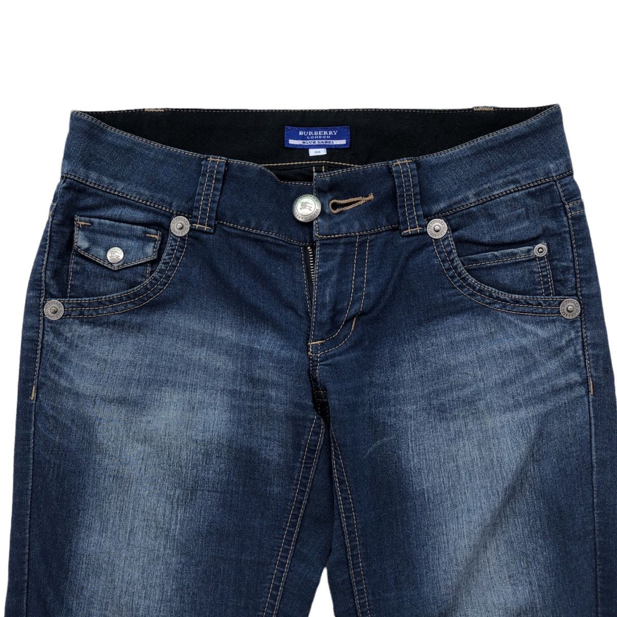 Burberry Authentic Burberry London Blue Label Stretchable Denim Pant Size 28" / US 6 / IT 42 - 3 Thumbnail