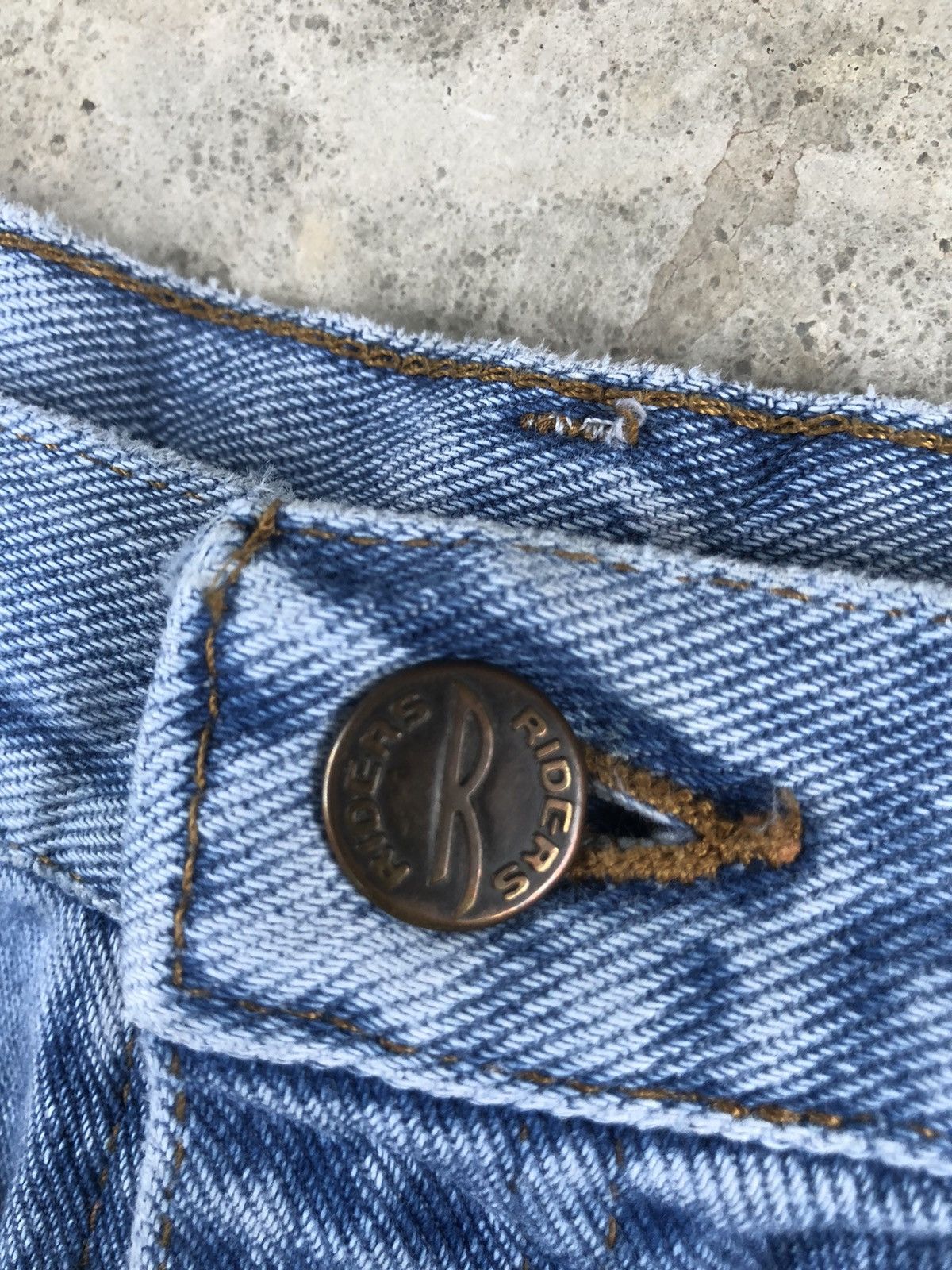 Japanese Brand Rare Riders Distressed Denim style rick owen Size US 34 / EU 50 - 8 Thumbnail