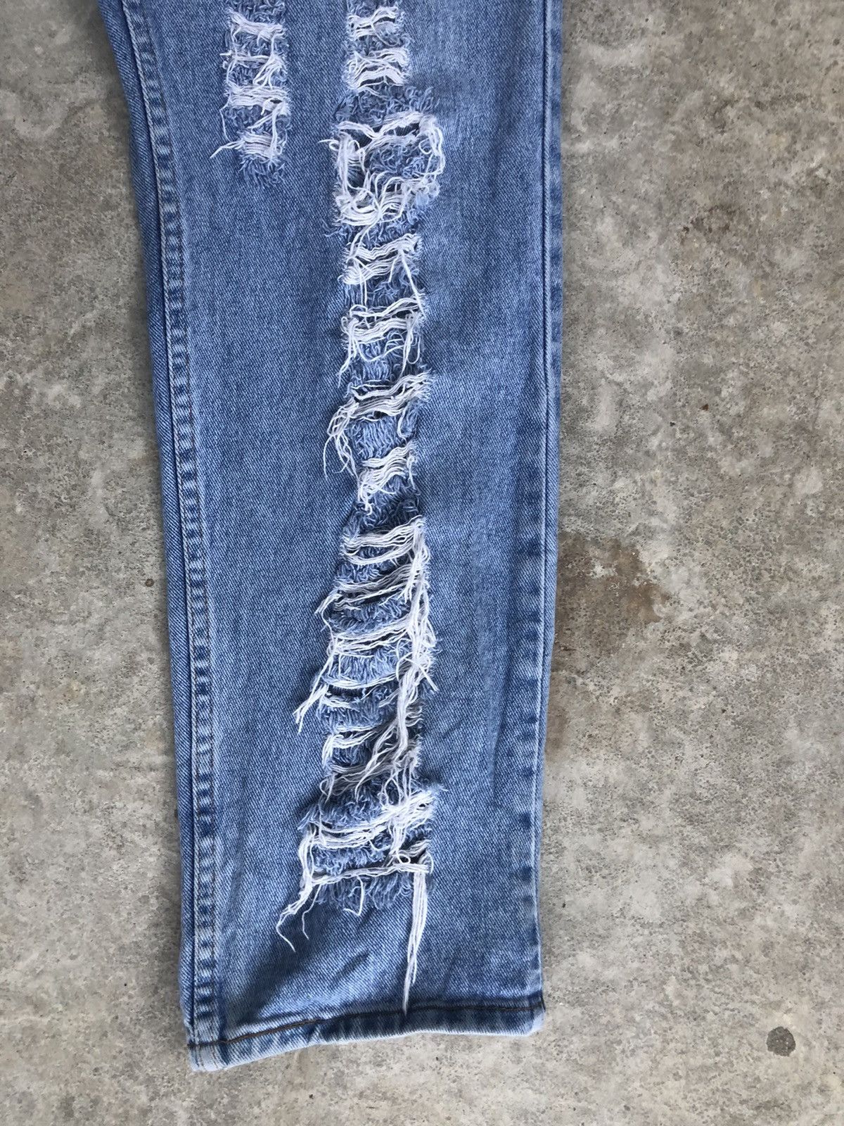 Japanese Brand Rare Riders Distressed Denim style rick owen Size US 34 / EU 50 - 4 Thumbnail