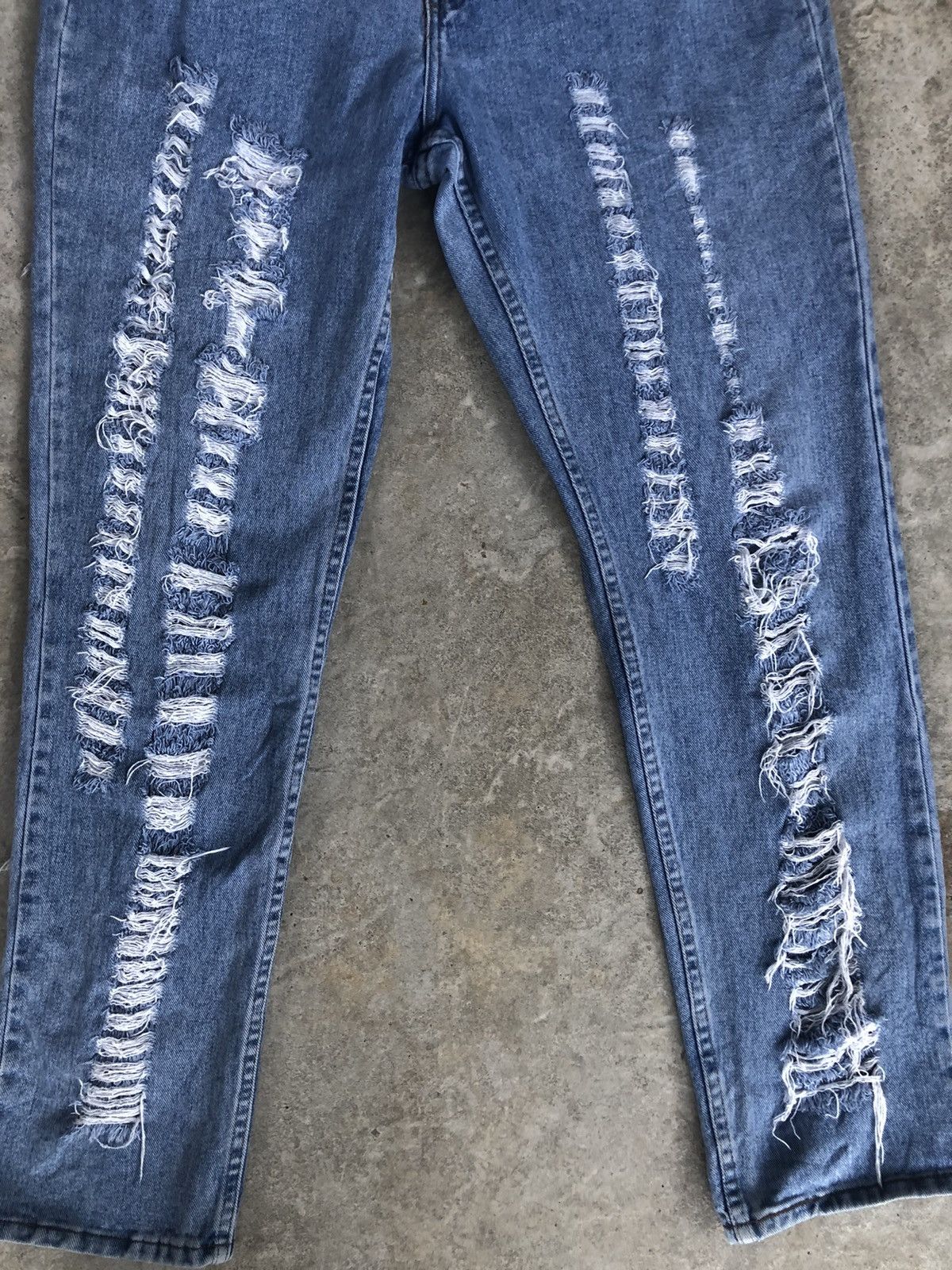 Japanese Brand Rare Riders Distressed Denim style rick owen Size US 34 / EU 50 - 7 Thumbnail